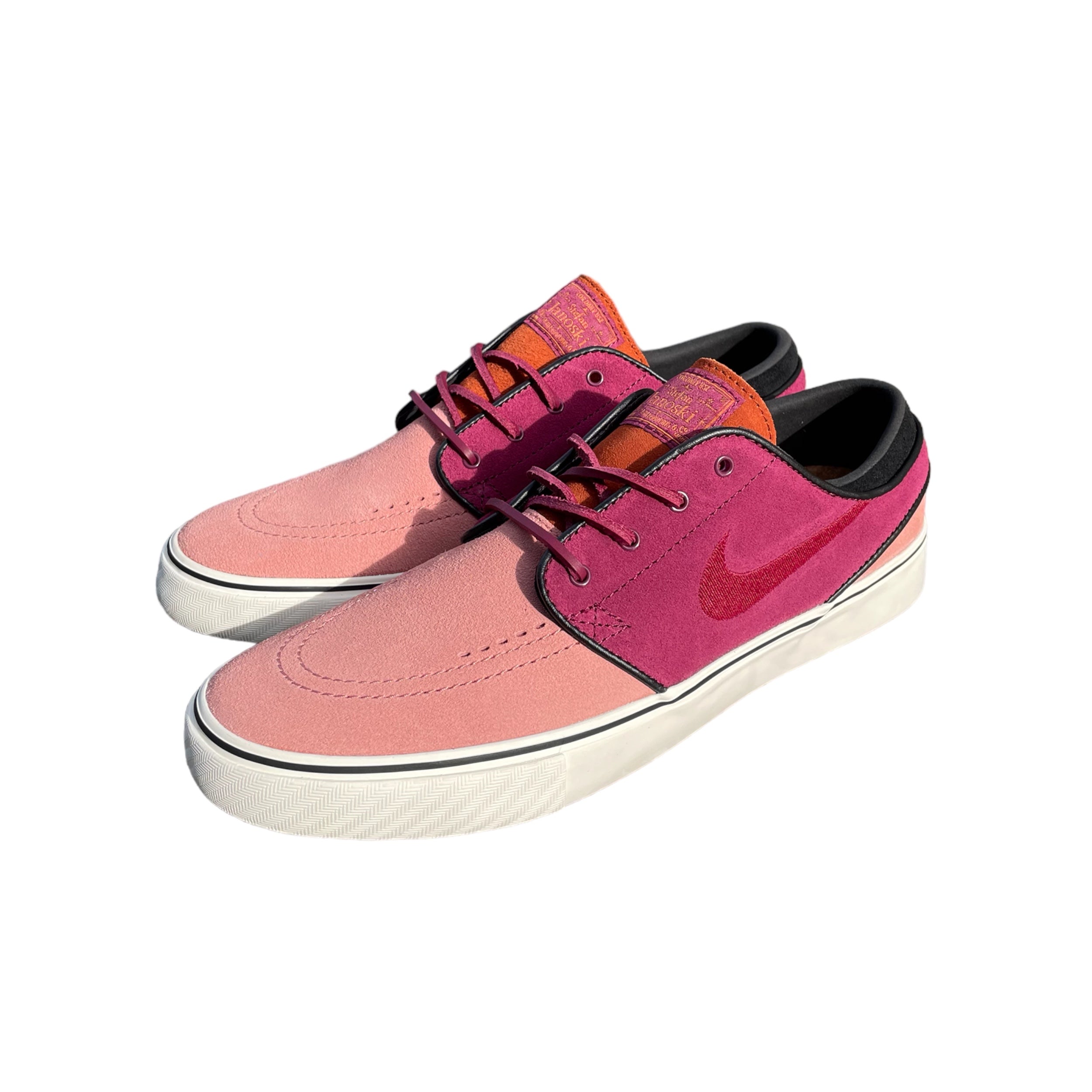 Nike SB Janoski OG+ Low Shoes - Red Stardust/Team Red-Rosewood
