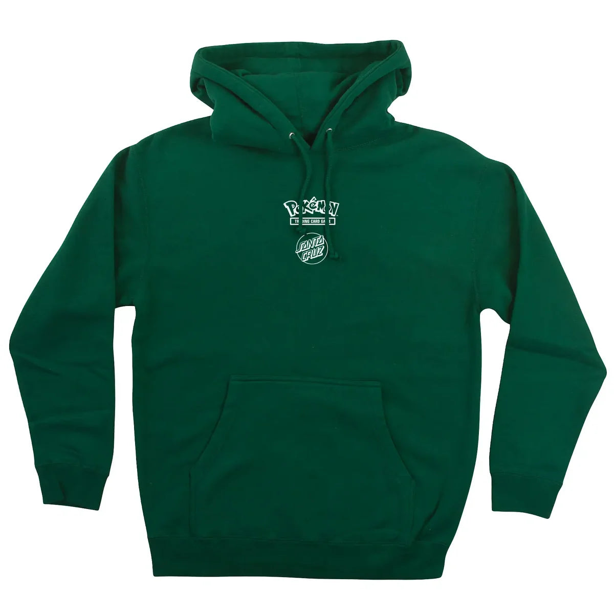 Santa Cruz x Pokemon TCG Power Dot Hooded Sweatshirt - Forest Green
