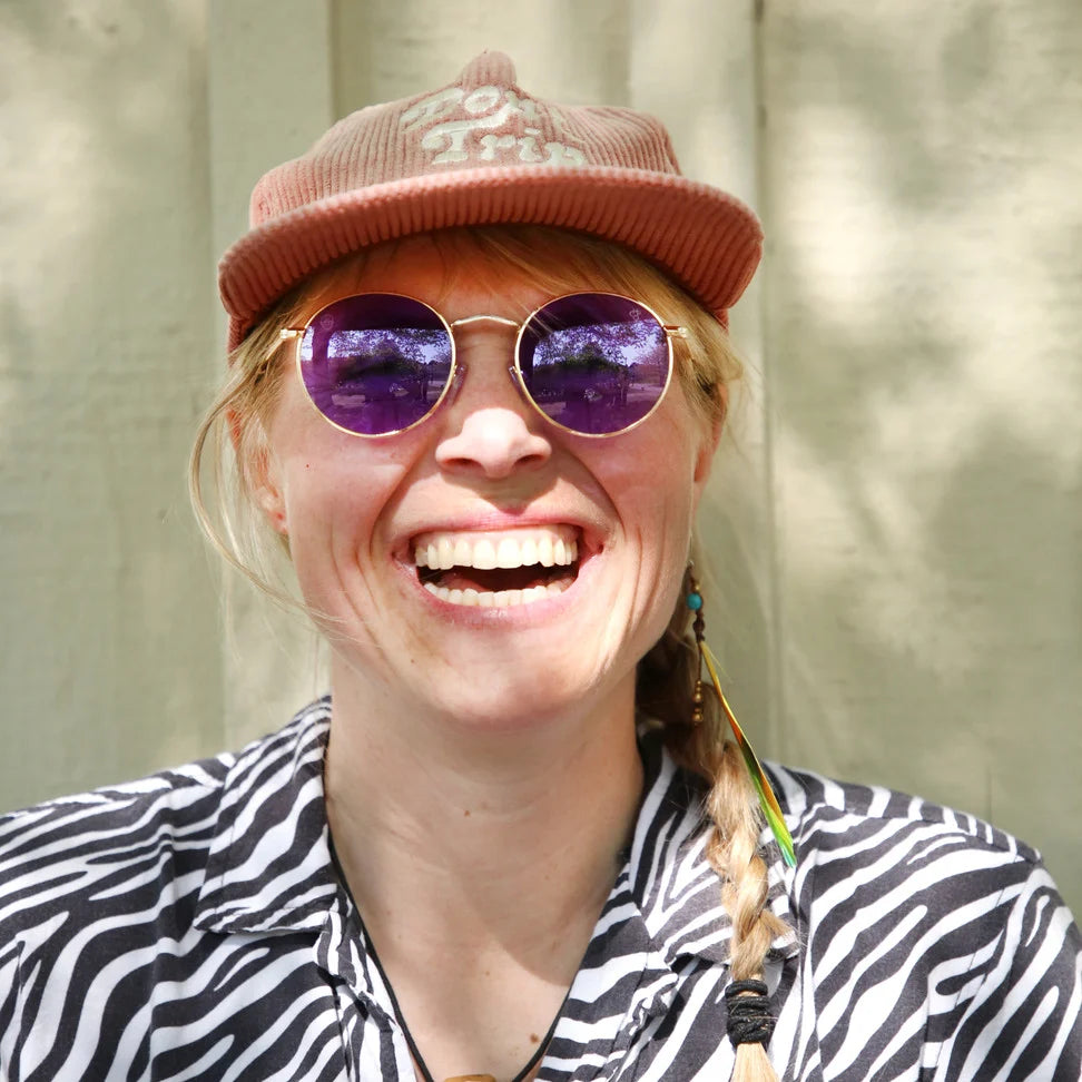 CHPO Katta Sunglasses - Gold/Purple