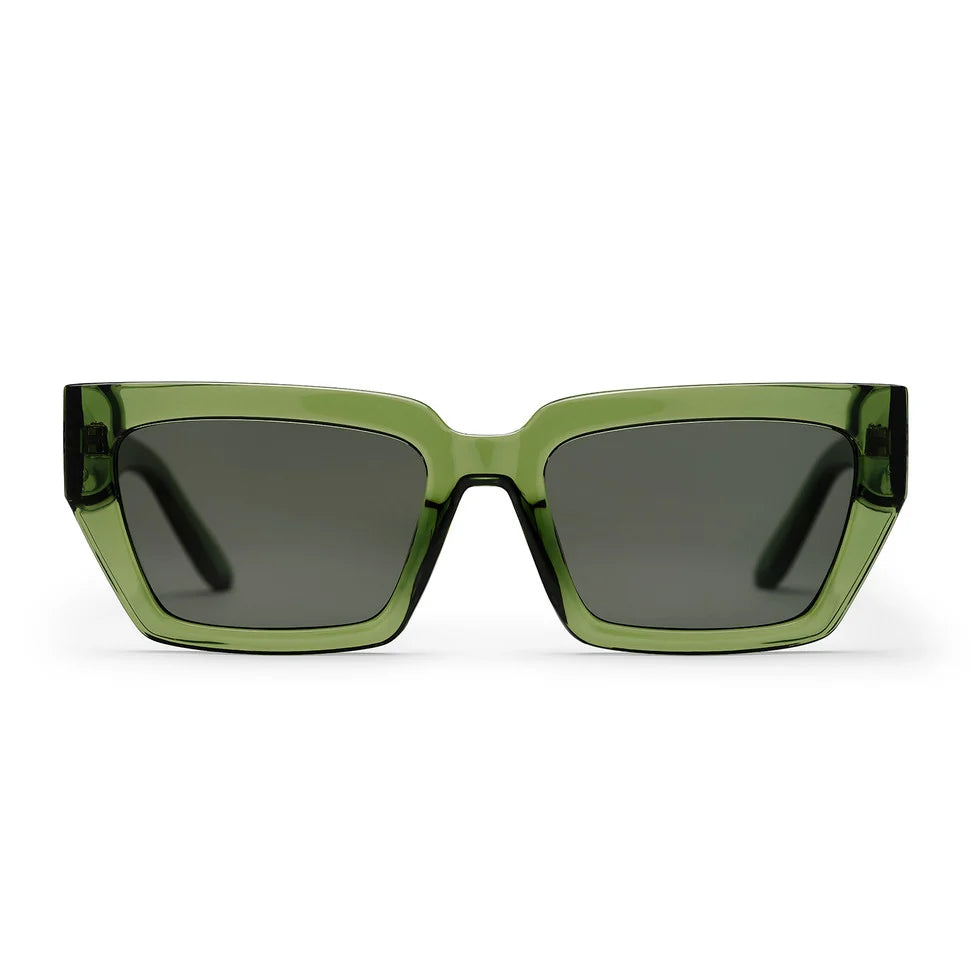CHPO Bastian Sunglasses - Forest Green/Green