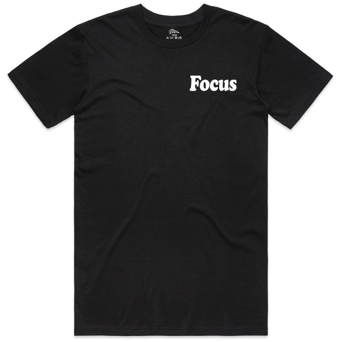 Focus 90s Hip Hop T-shirt - Black
