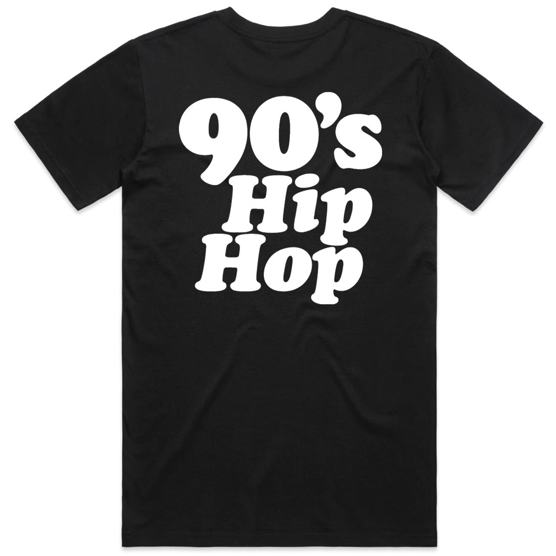 Focus 90s Hip Hop T-shirt - Black