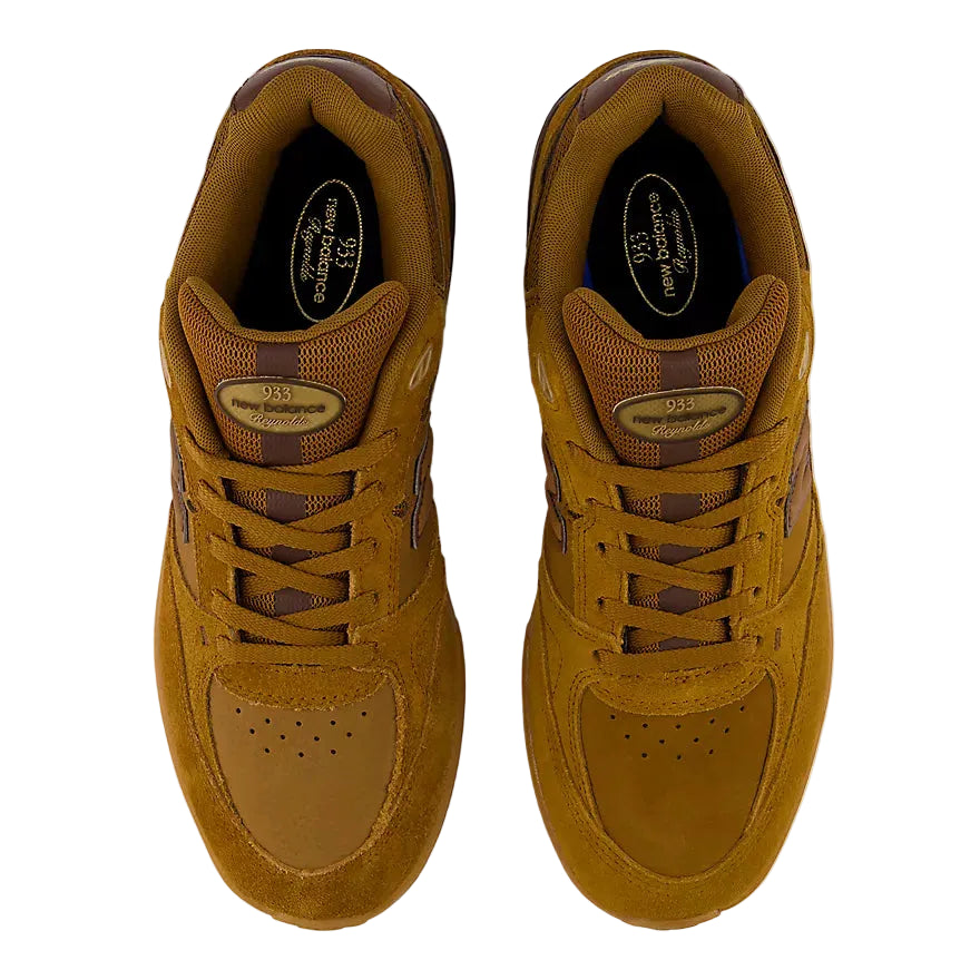 New Balance Numeric Andrew Reynolds 933 Shoes - Breakfast Tea/Pumpernickel