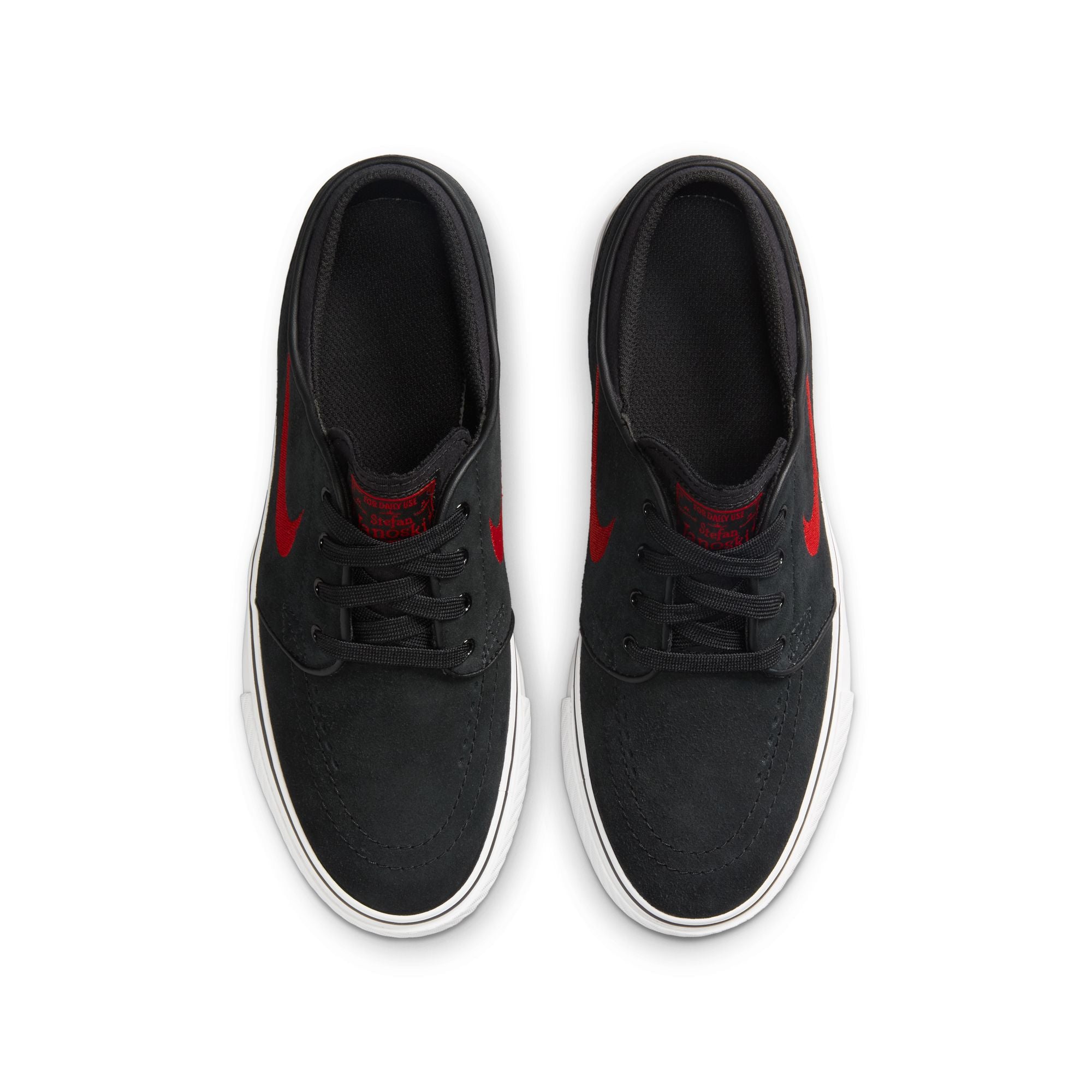 Nike SB Janoski Kids Shoes - Black/University Red-White
