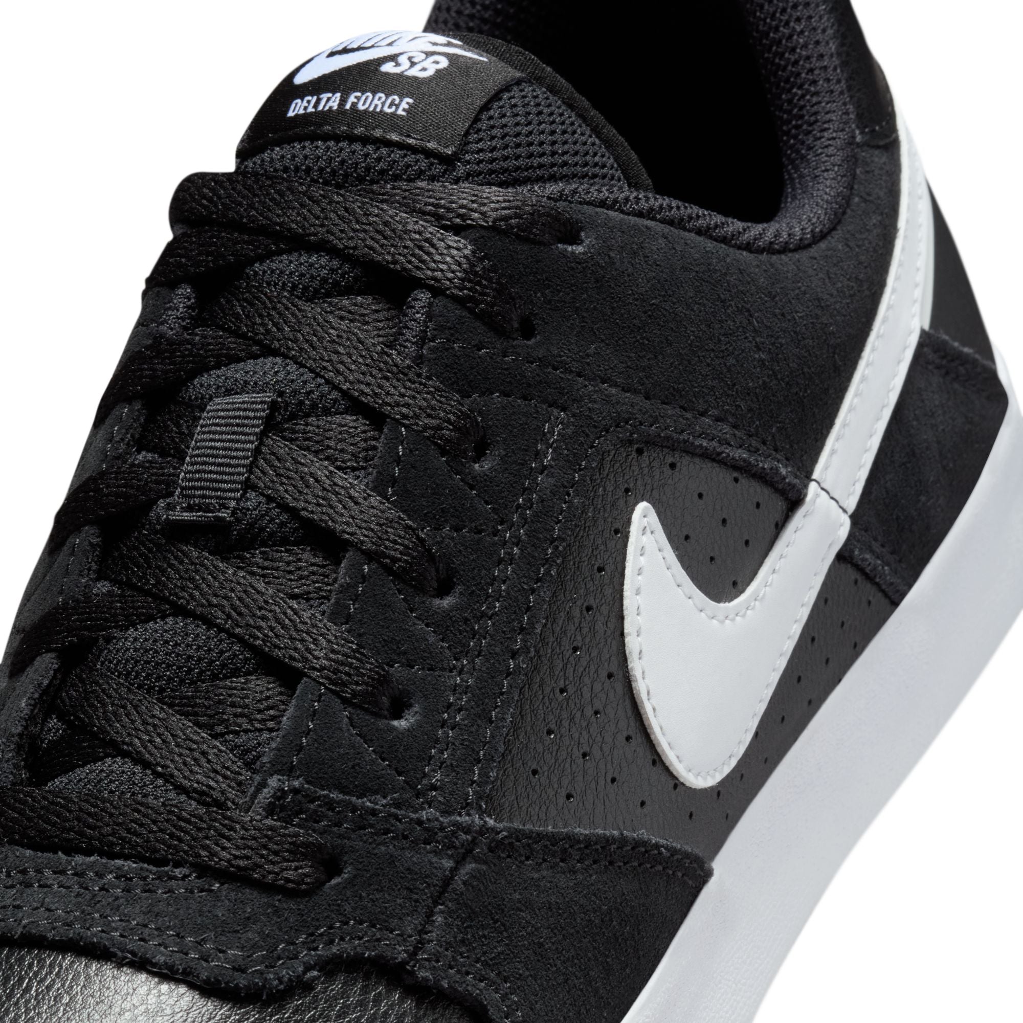 Nike SB Delta Force Vulc Shoes - Black/White-Anthracite