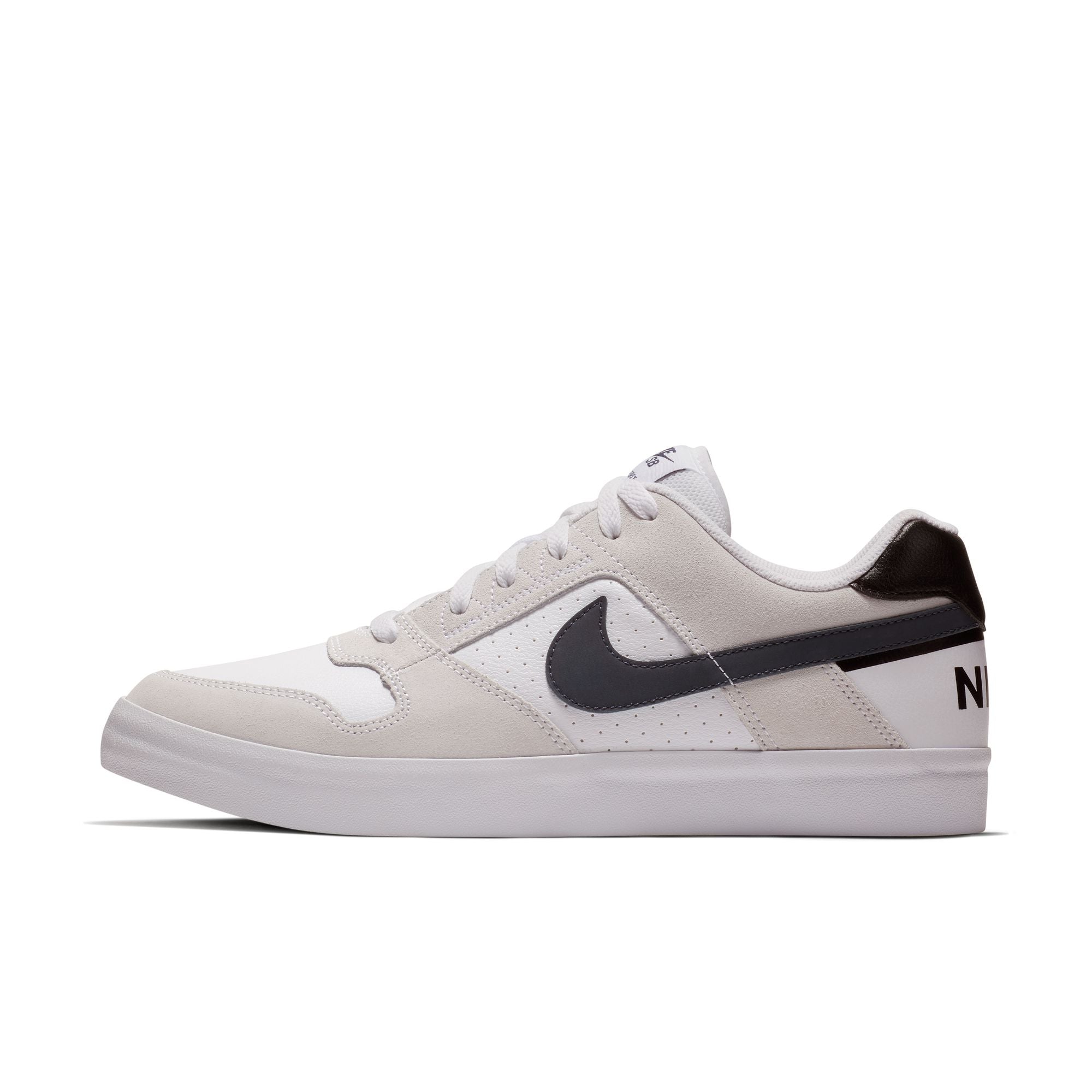 Nike SB Delta Force Vulc Shoes - White/Thunder Blue-Black