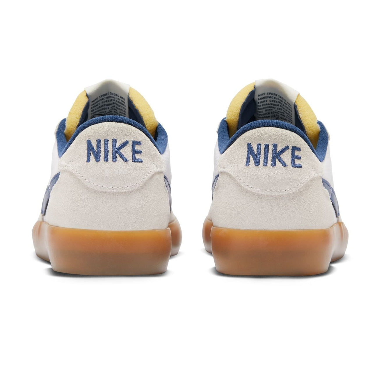 Nike SB Heritage Vulc Shoes - Summit White/Navy-White-Gum/Light Brown