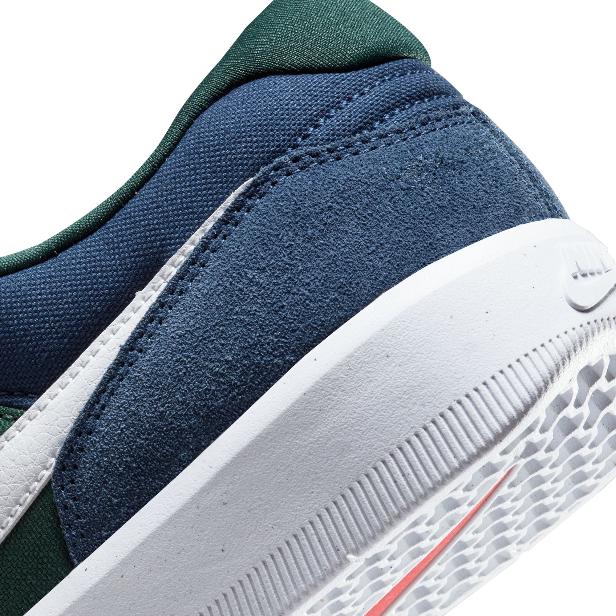 Nike SB Force 58 Shoes - Navy/Summit White-Noble Green