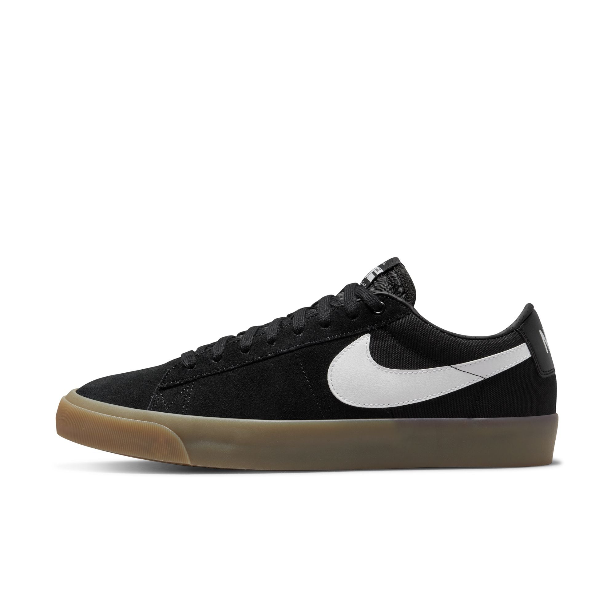 Nike SB Zoom Blazer Low GT Shoes - Black/Black-Gum