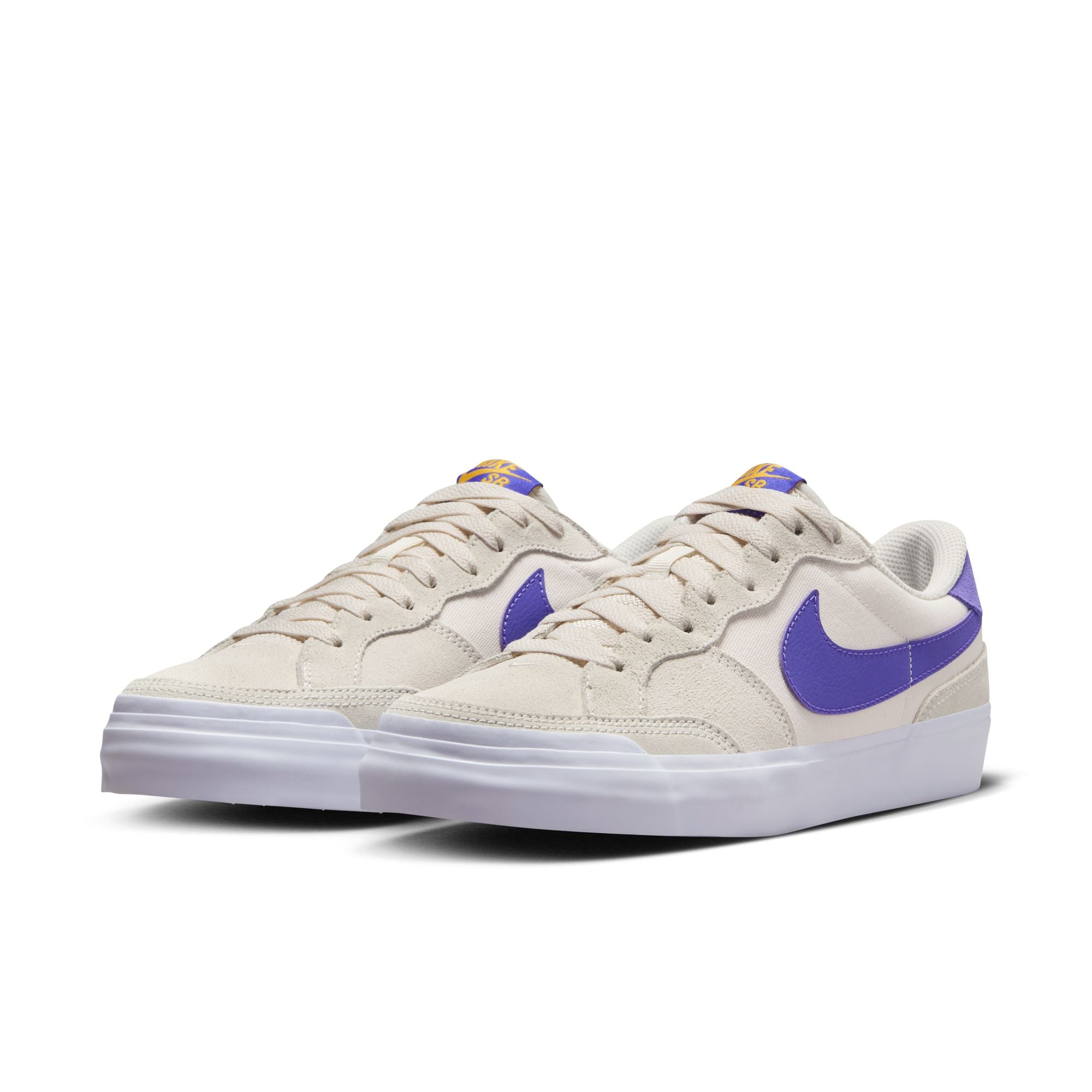 Nike SB Pogo Plus Premium Shoes - Phantom/Persian Violet-Light Bone