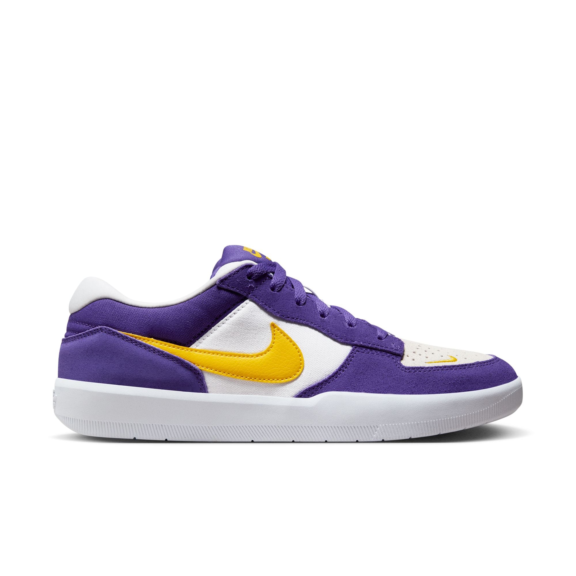 Nike SB Force 58 Premium Shoes - Court Purple/Amarillo-White