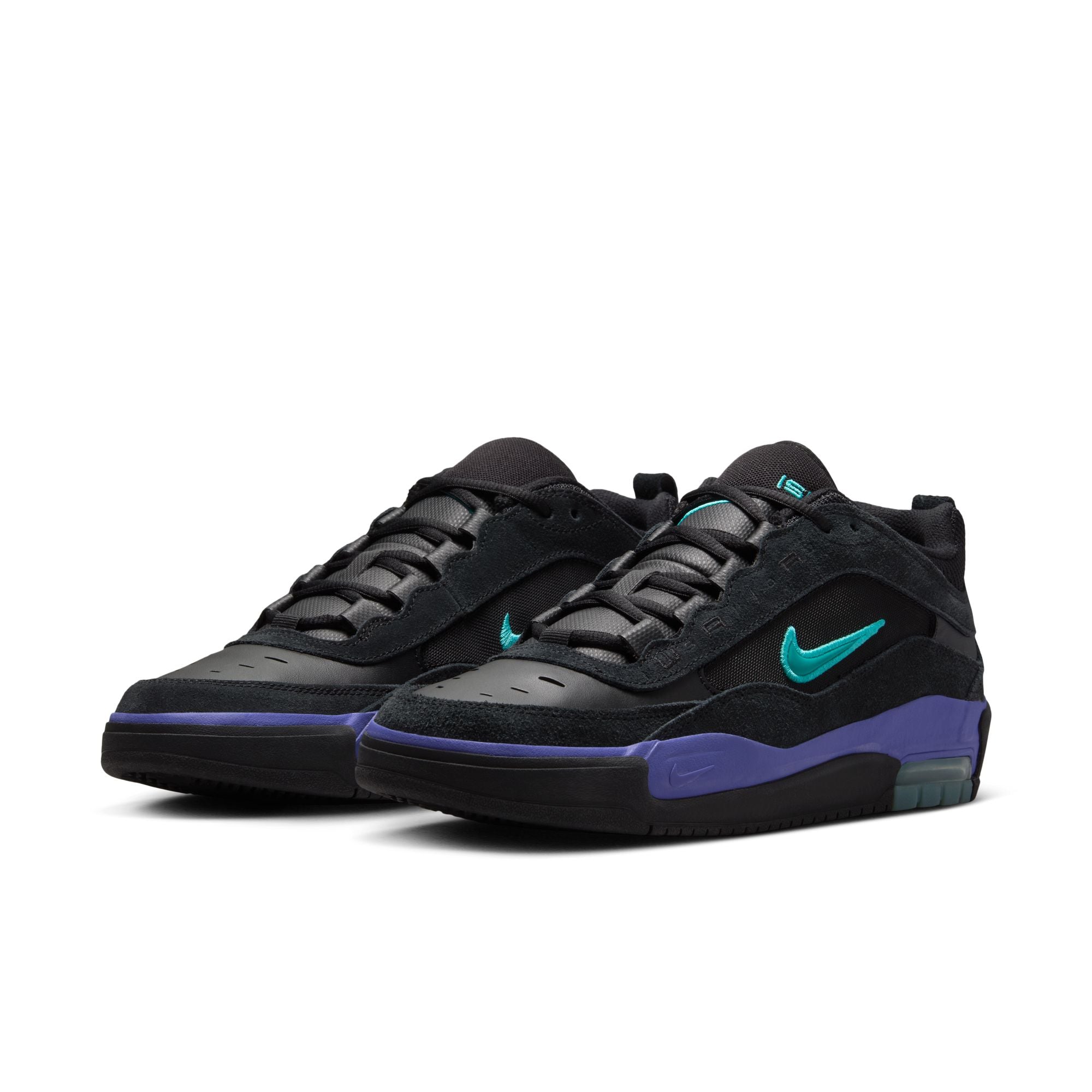 Nike Air Max Ishod Shoe - Black/Black/Grape