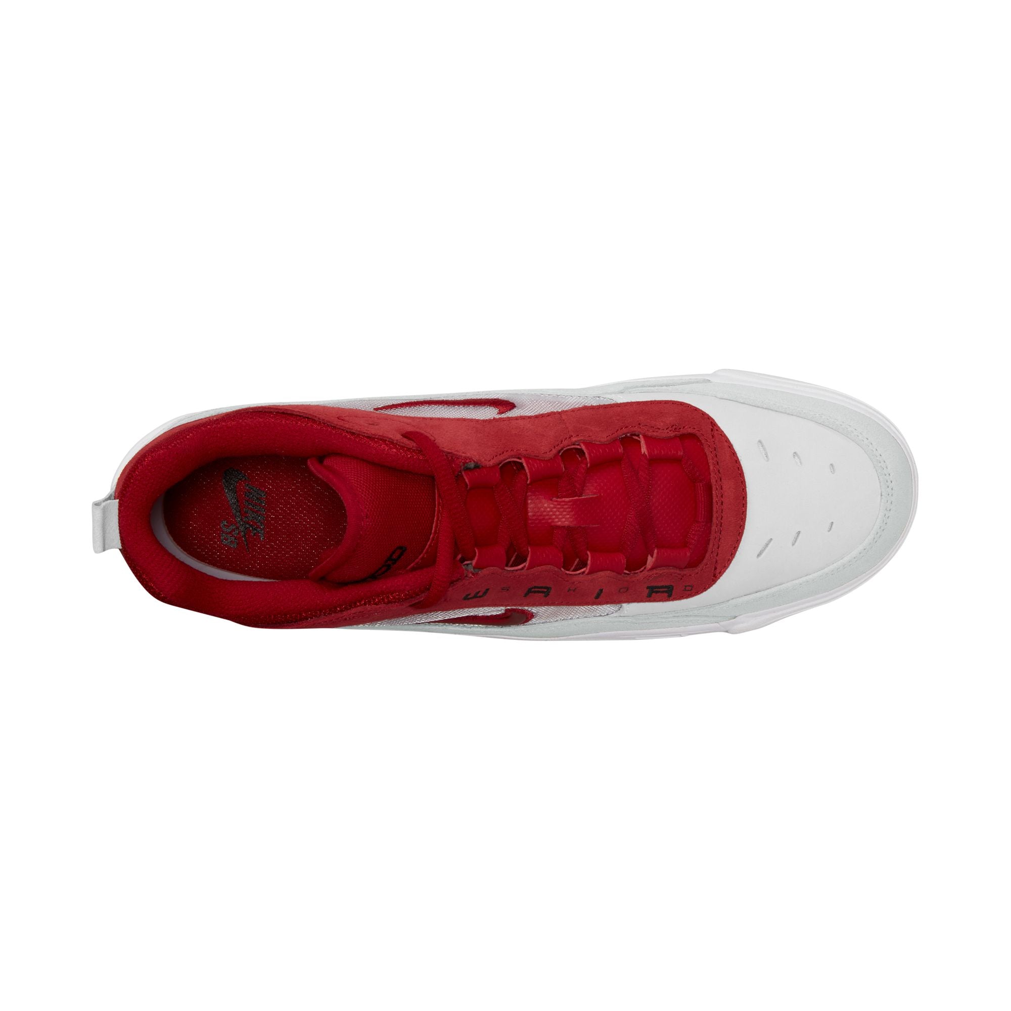Nike Air Max Ishod Shoe - White/Varsity Red-Summit White