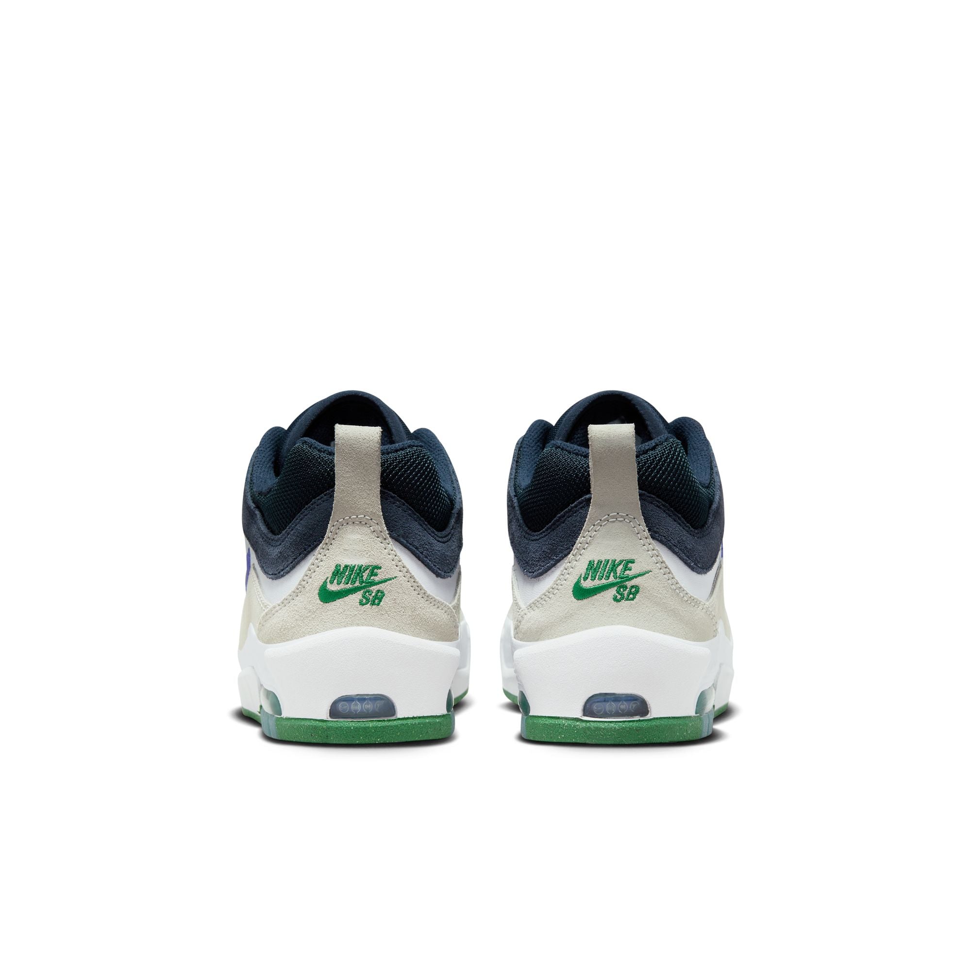 Nike Air Max Ishod Shoe - White/Persian Violet-Obsidian-Pine Green