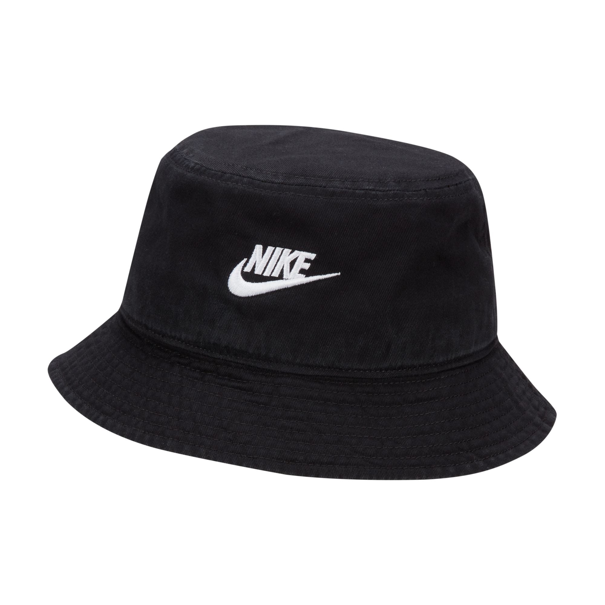 Nike Bucket Hat Black White Small