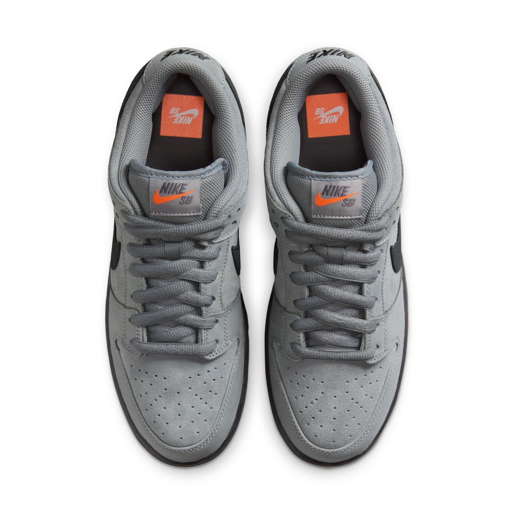Nike SB Dunk Low Pro ISO Shoes - Cool Grey/Black-Cool Grey-Dark Grey