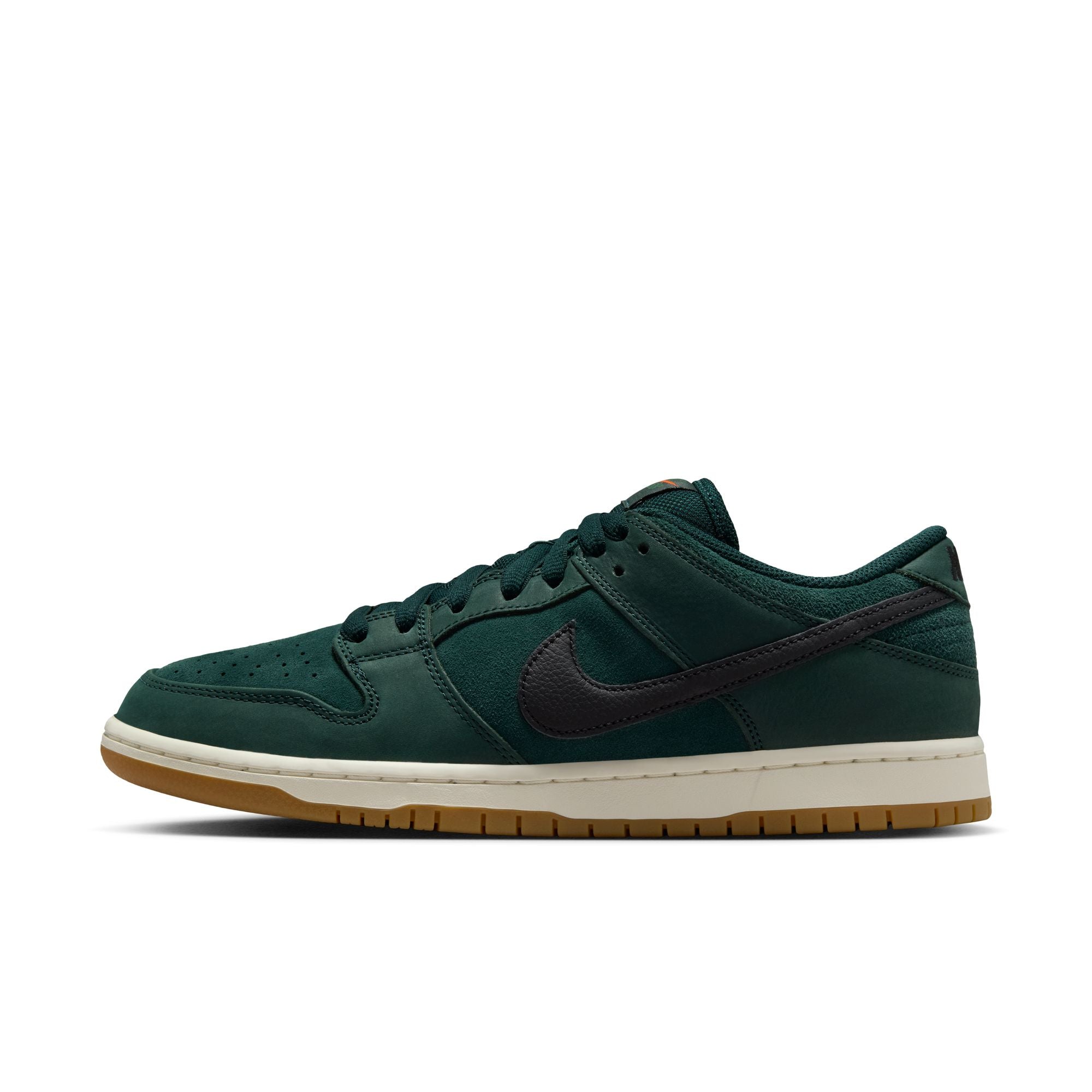 Nike SB Dunk Low Pro ISO Shoes - Deep Fir/Black-Fir-Sail