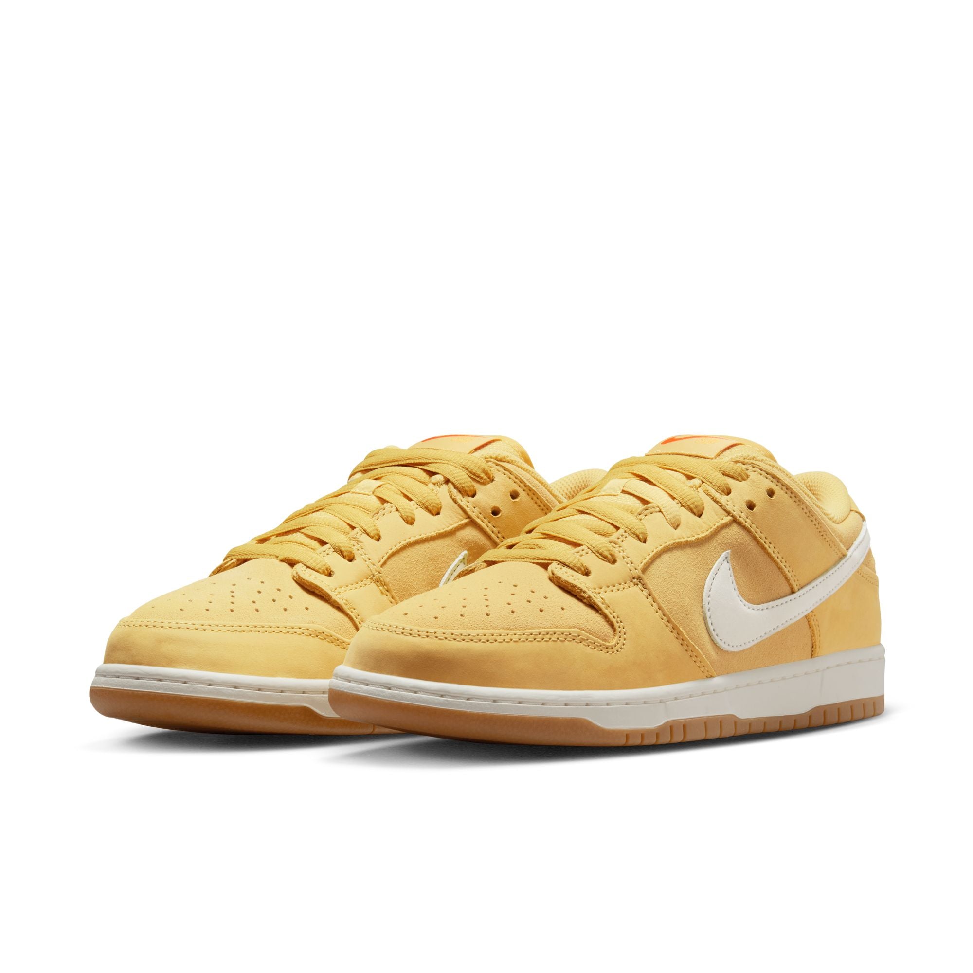 Nike SB Dunk Low Pro ISO Shoes - Saturn Gold/Sail-Solar Flare