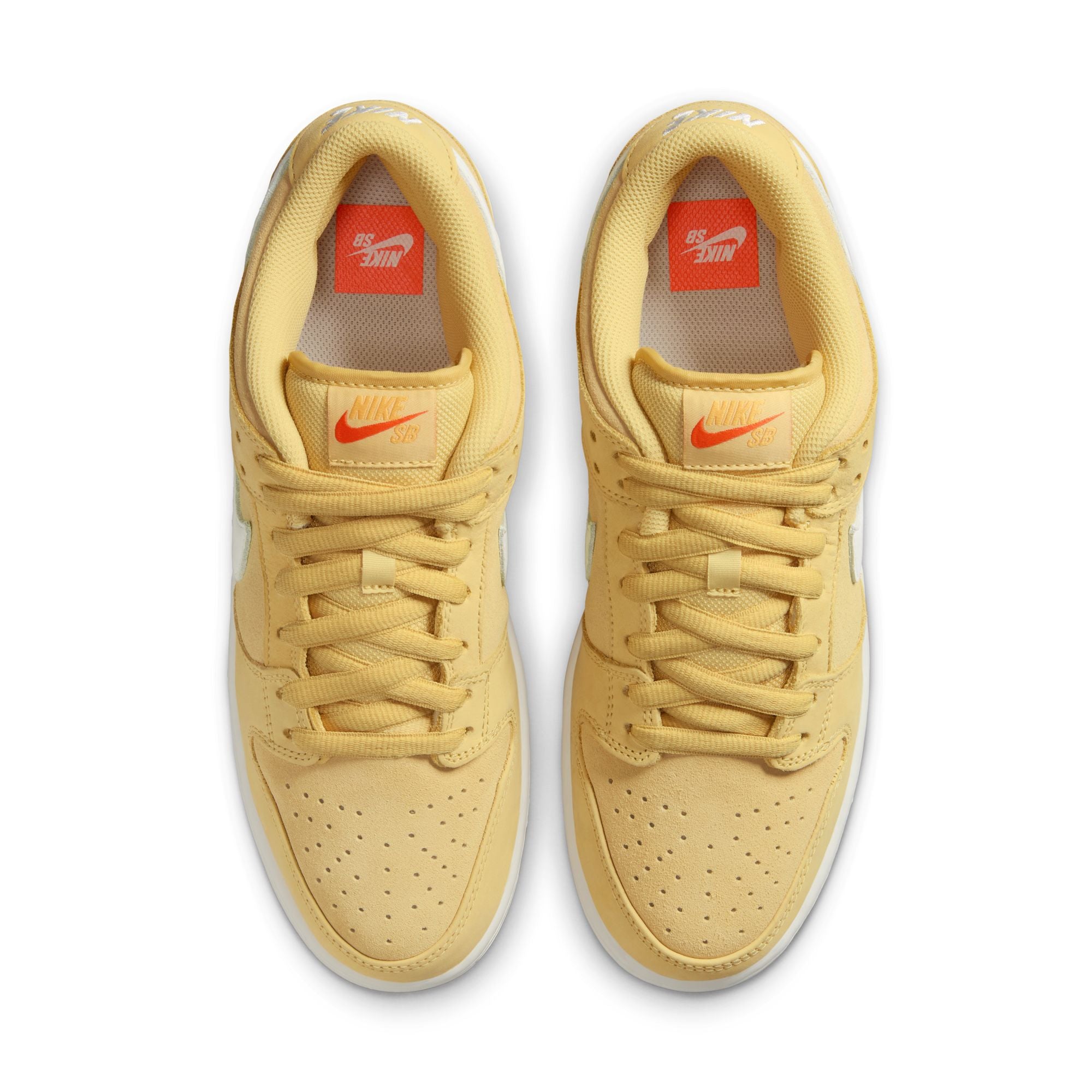 Nike SB Dunk Low Pro ISO Shoes - Saturn Gold/Sail-Solar Flare