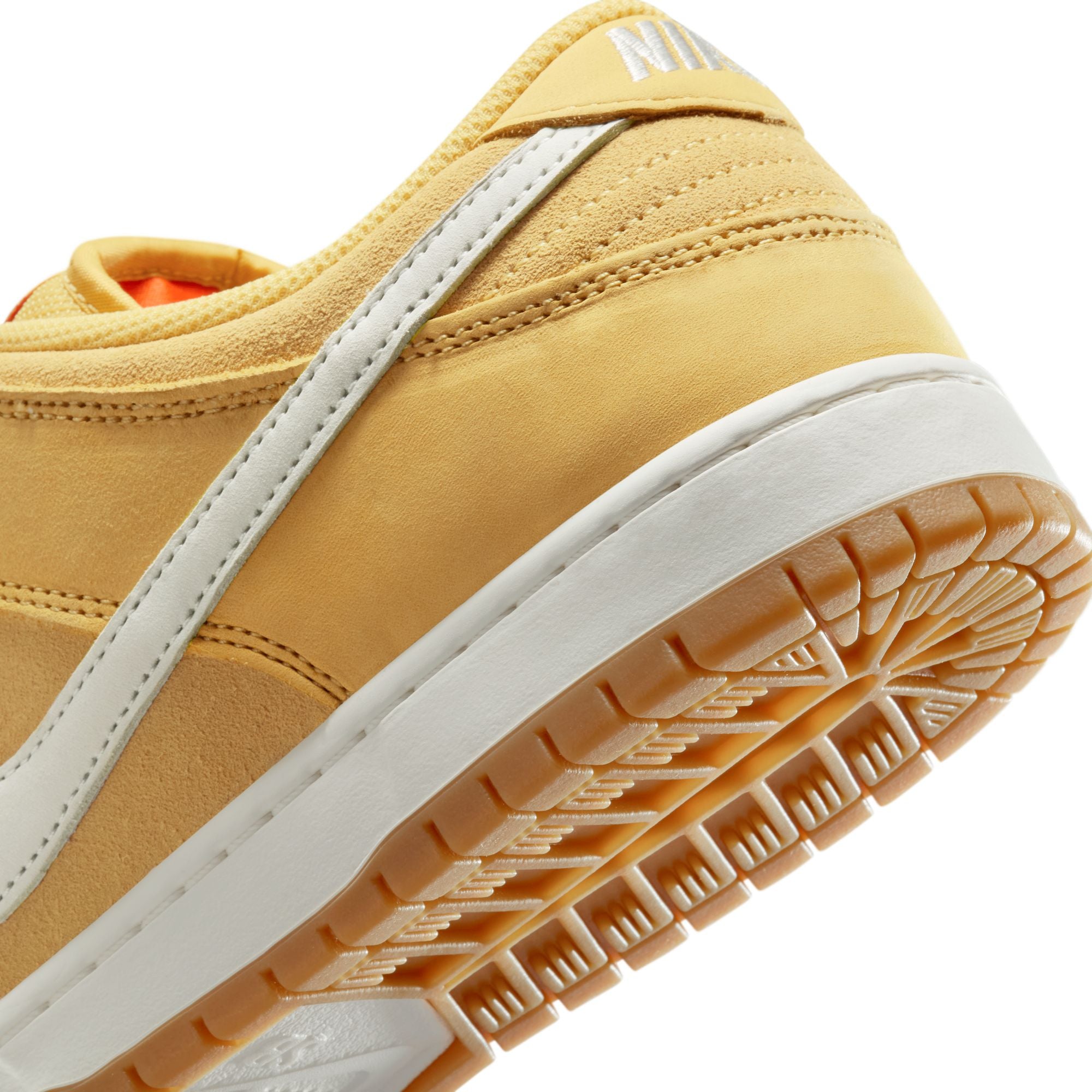 Nike SB Dunk Low Pro ISO Shoes - Saturn Gold/Sail-Solar Flare