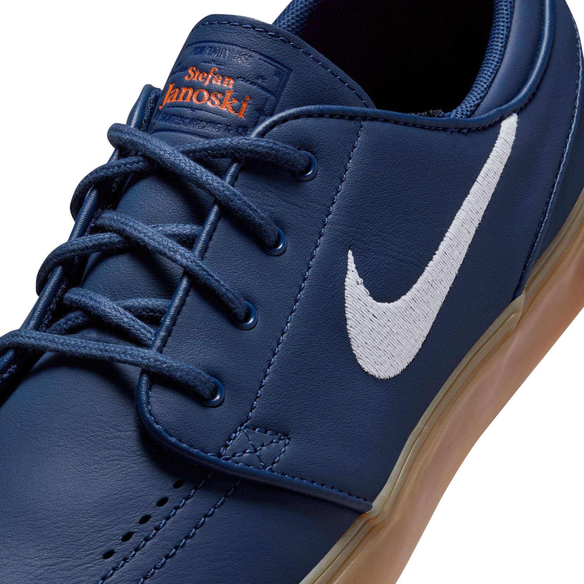 Nike SB ISO Janoski OG+ Shoes - Navy/White-Gum-Light Brown