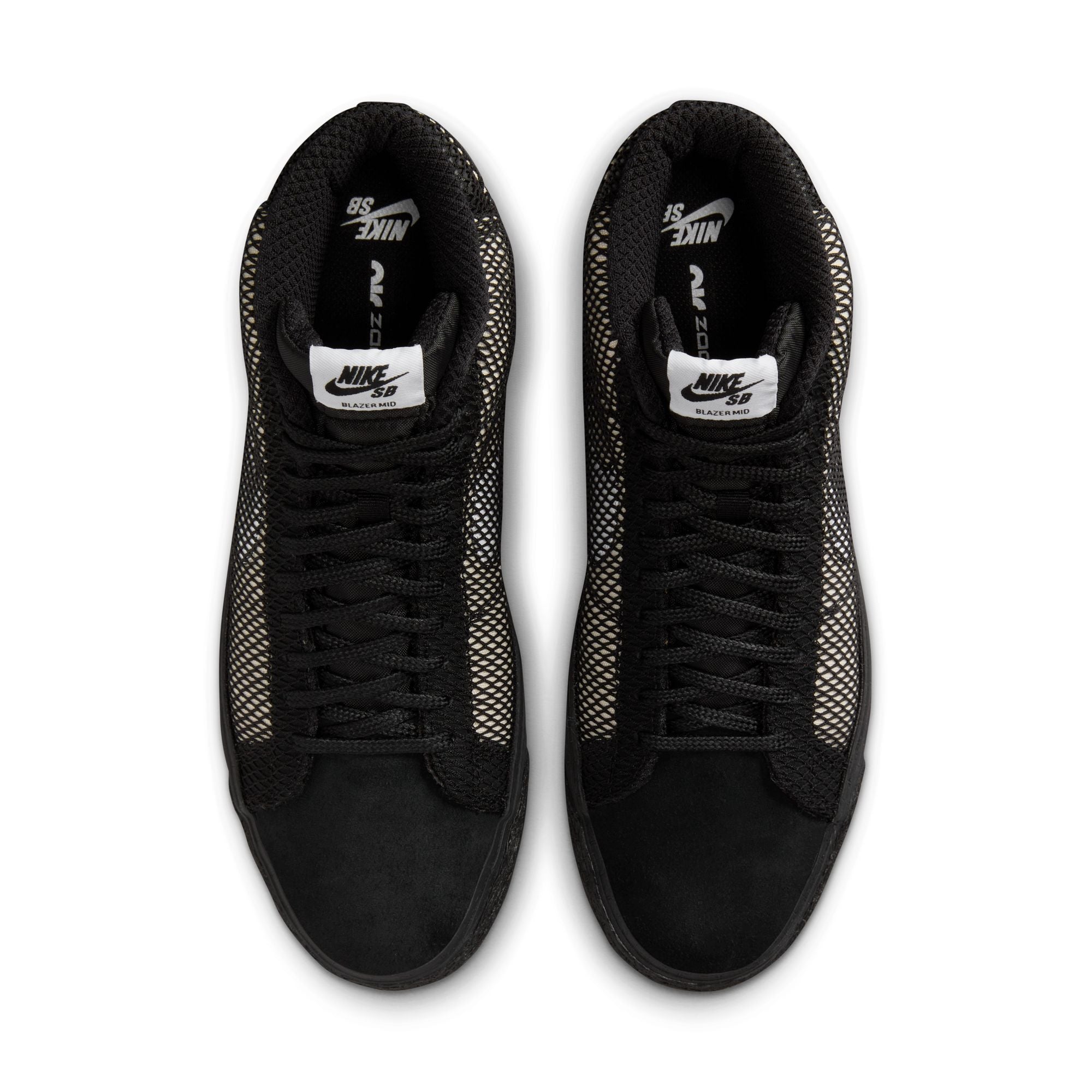 Nike SB Blazer Mid Premium Shoes - White/Black-White-Black