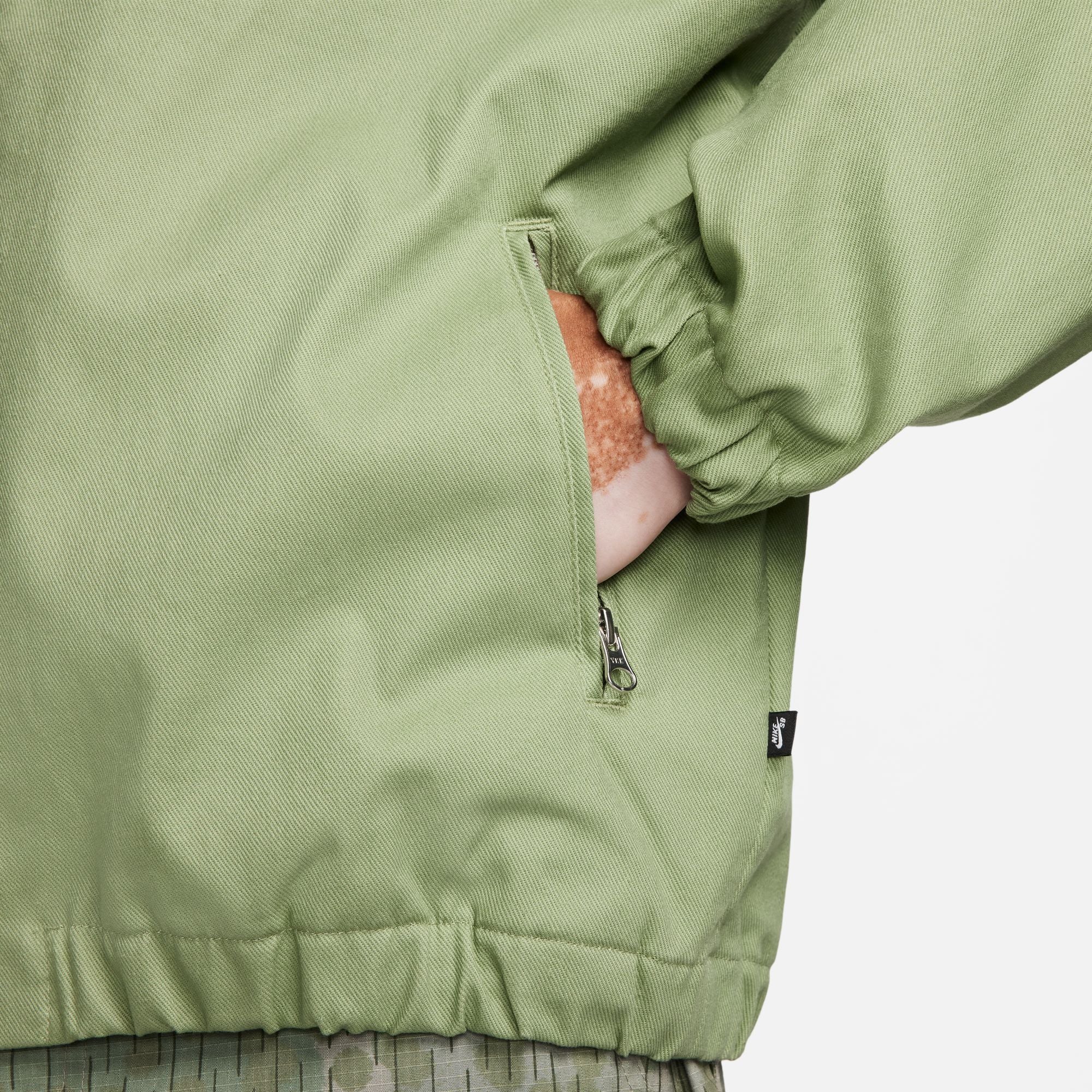 Nike SB Woven Twill Jacket - Oil Green