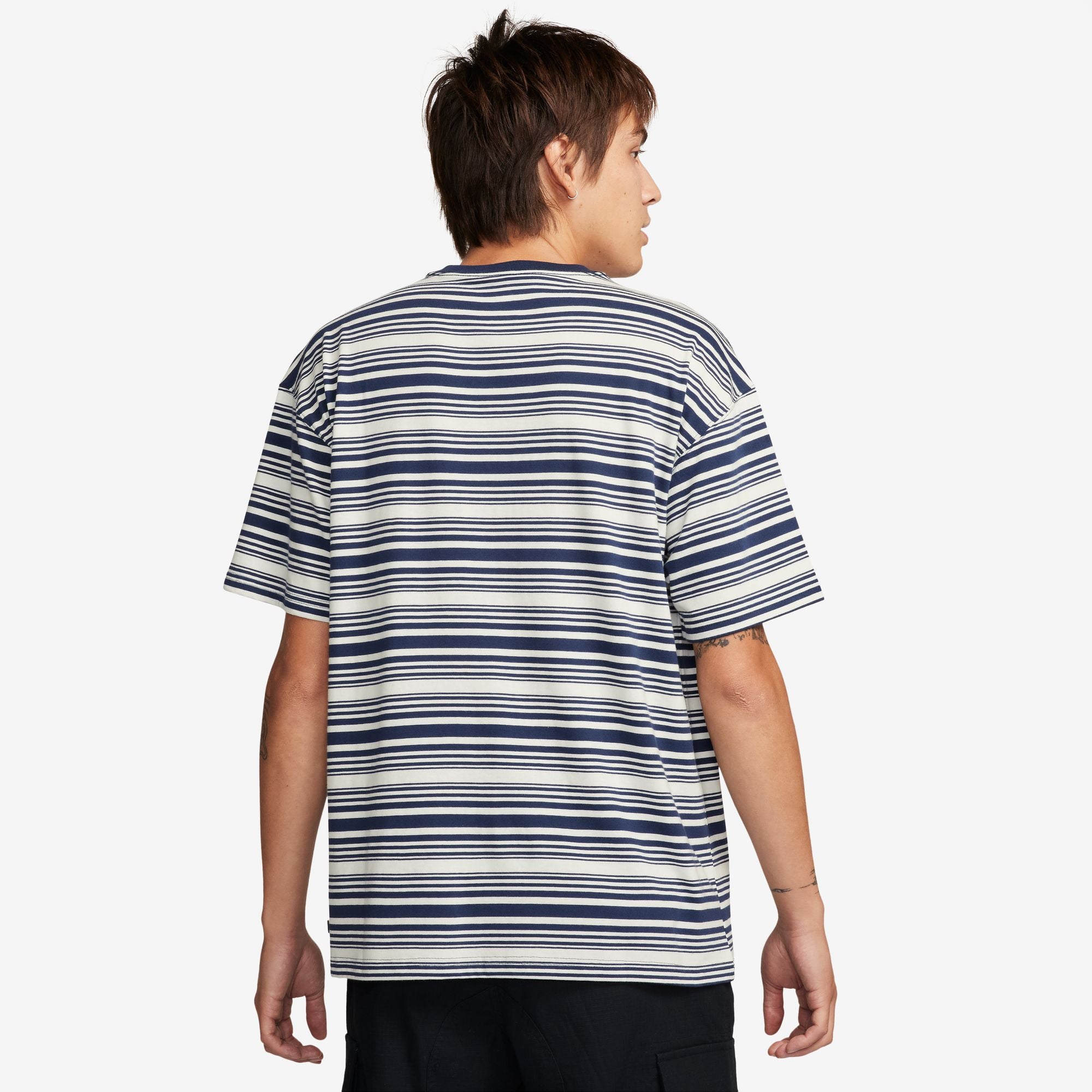 Nike SB Striped T-shirt - Midnight Navy