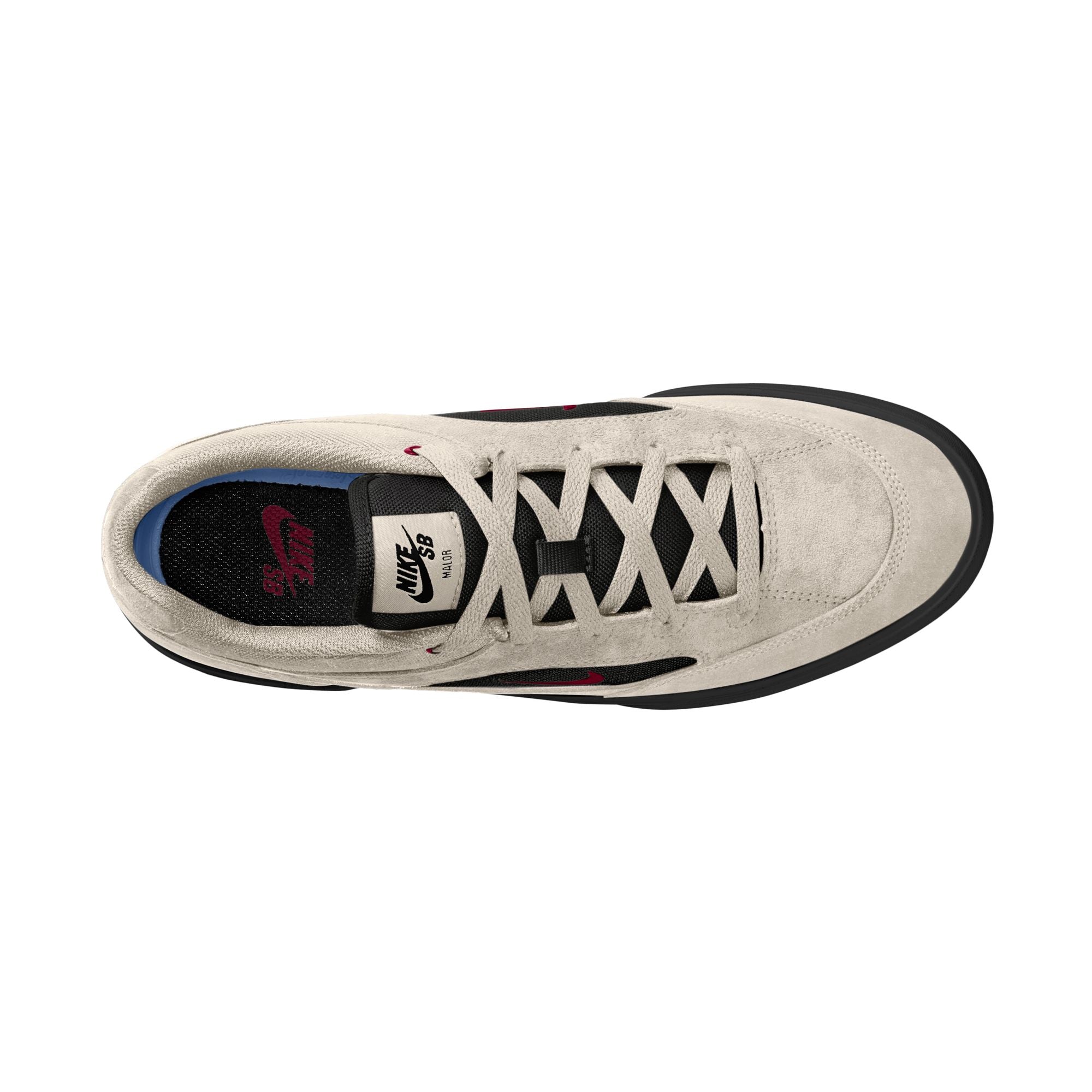 Nike SB Malor Shoes - Light Orewood Brown/Team Red/Black