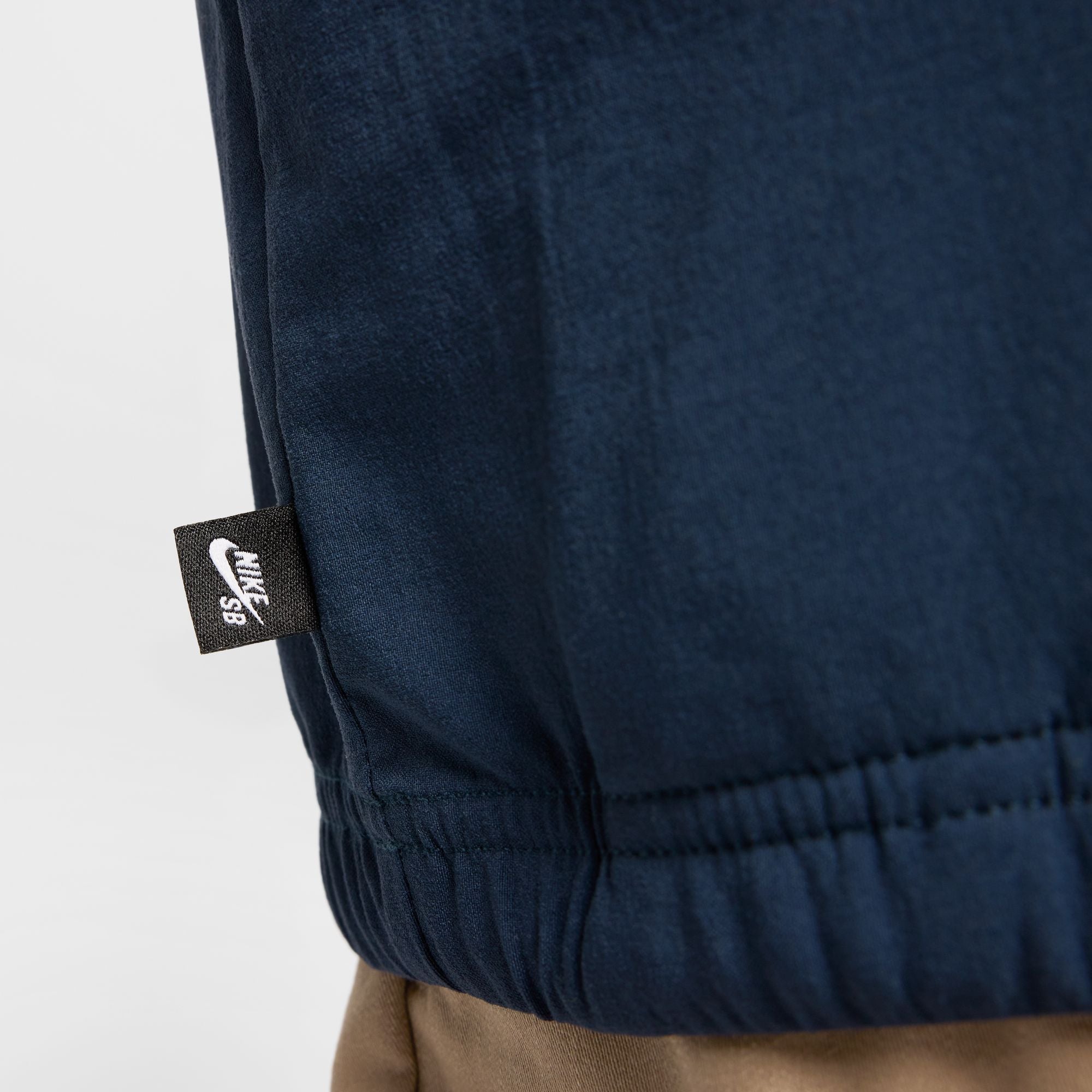 Nike SB Half Zip Pullover Hooded Jacket - Army Navy/Denim Turquoise