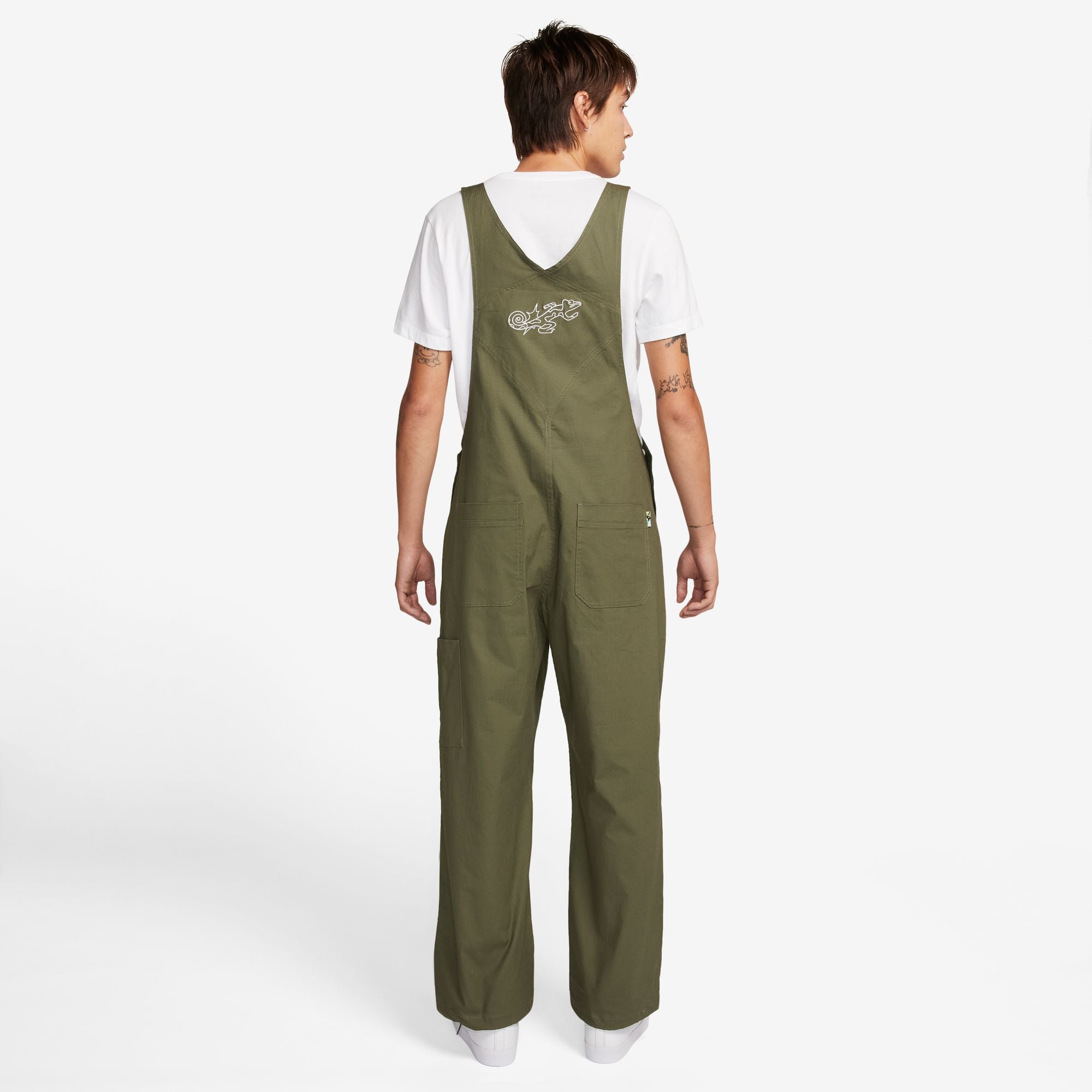 Nike SB Olympics Agnostic Dungarees - Medium Olive/White