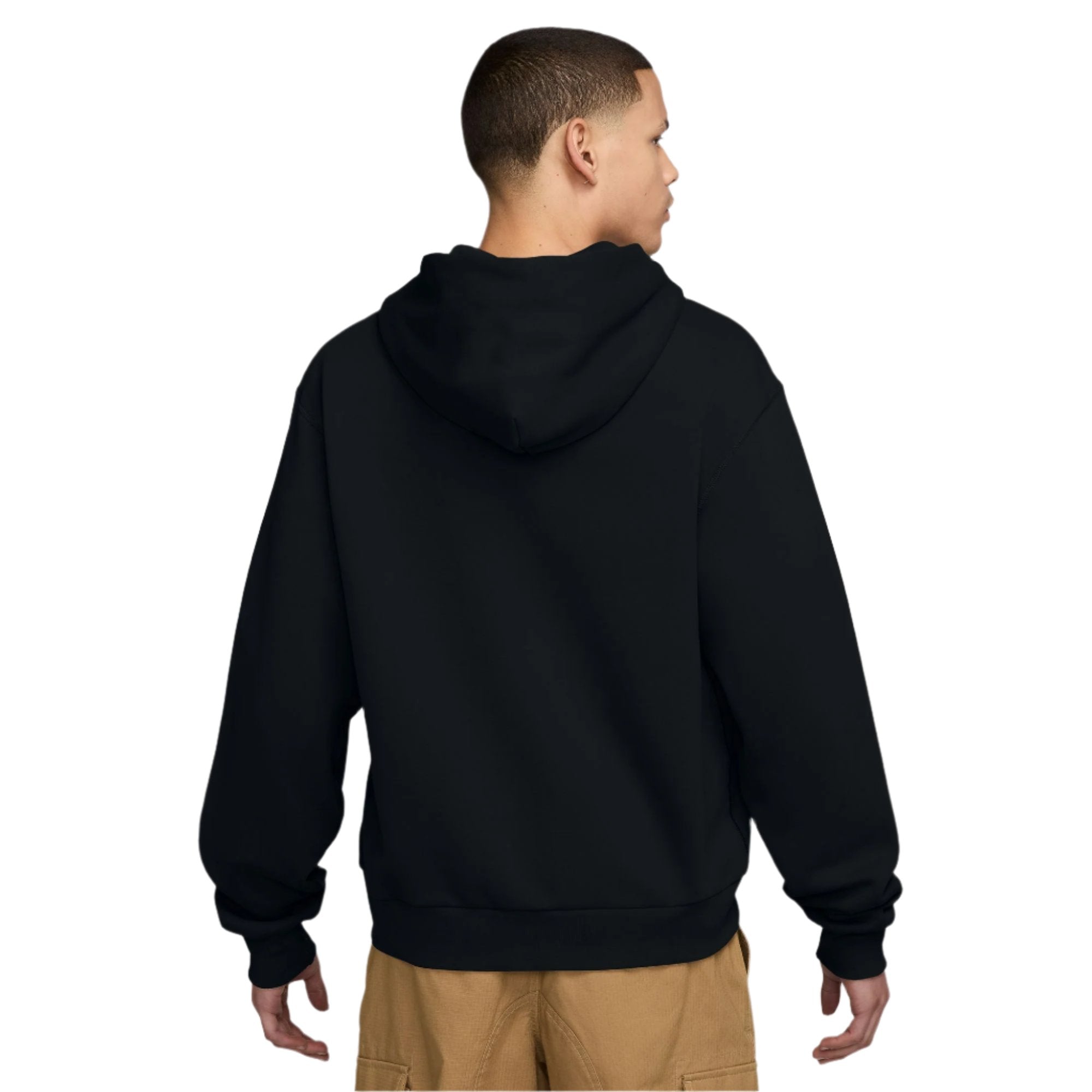 Nike SB Embroidered Zipped Hooded Sweatshirt - Black/White