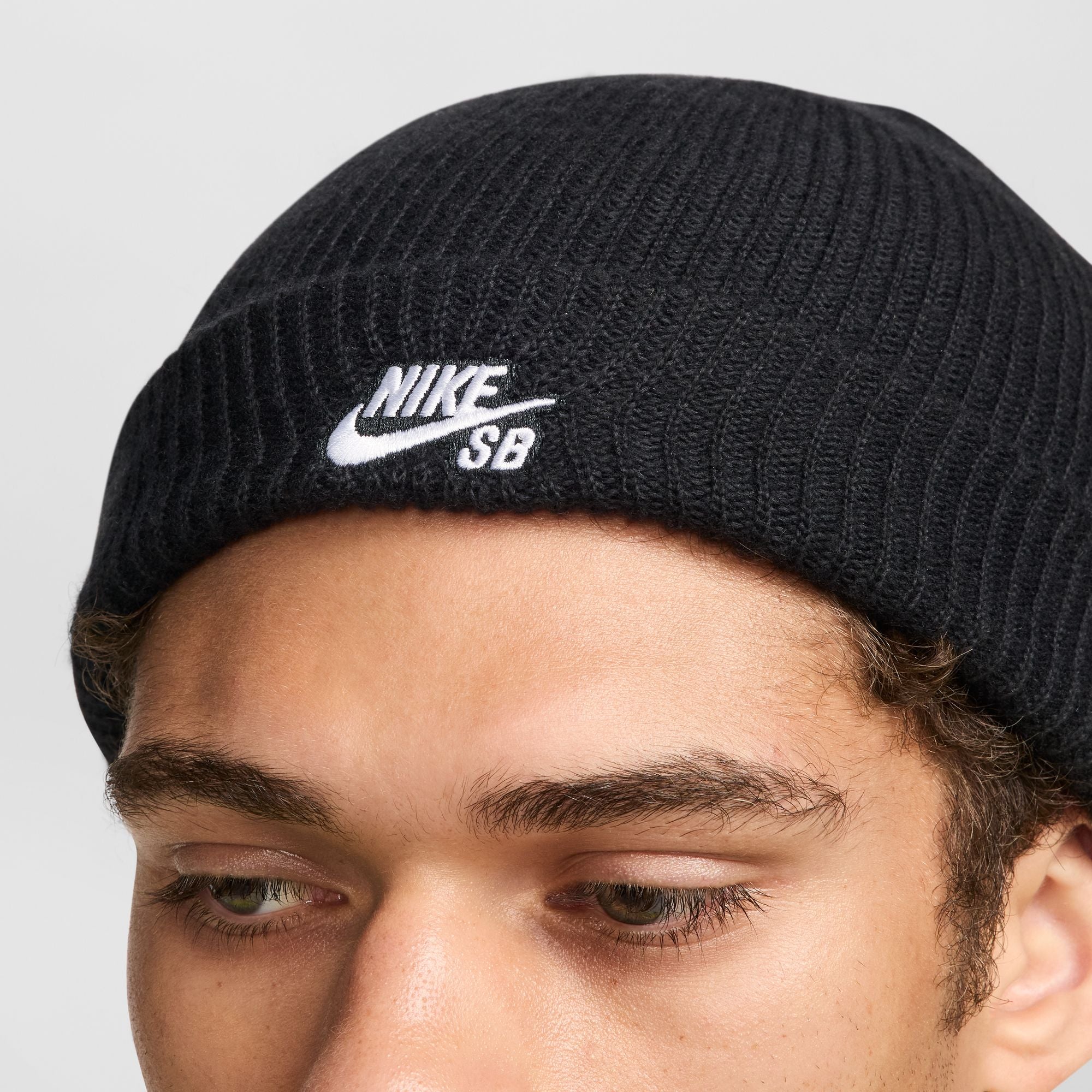 Nike Terra Cuff Beanie - Black/Dark Grey-White