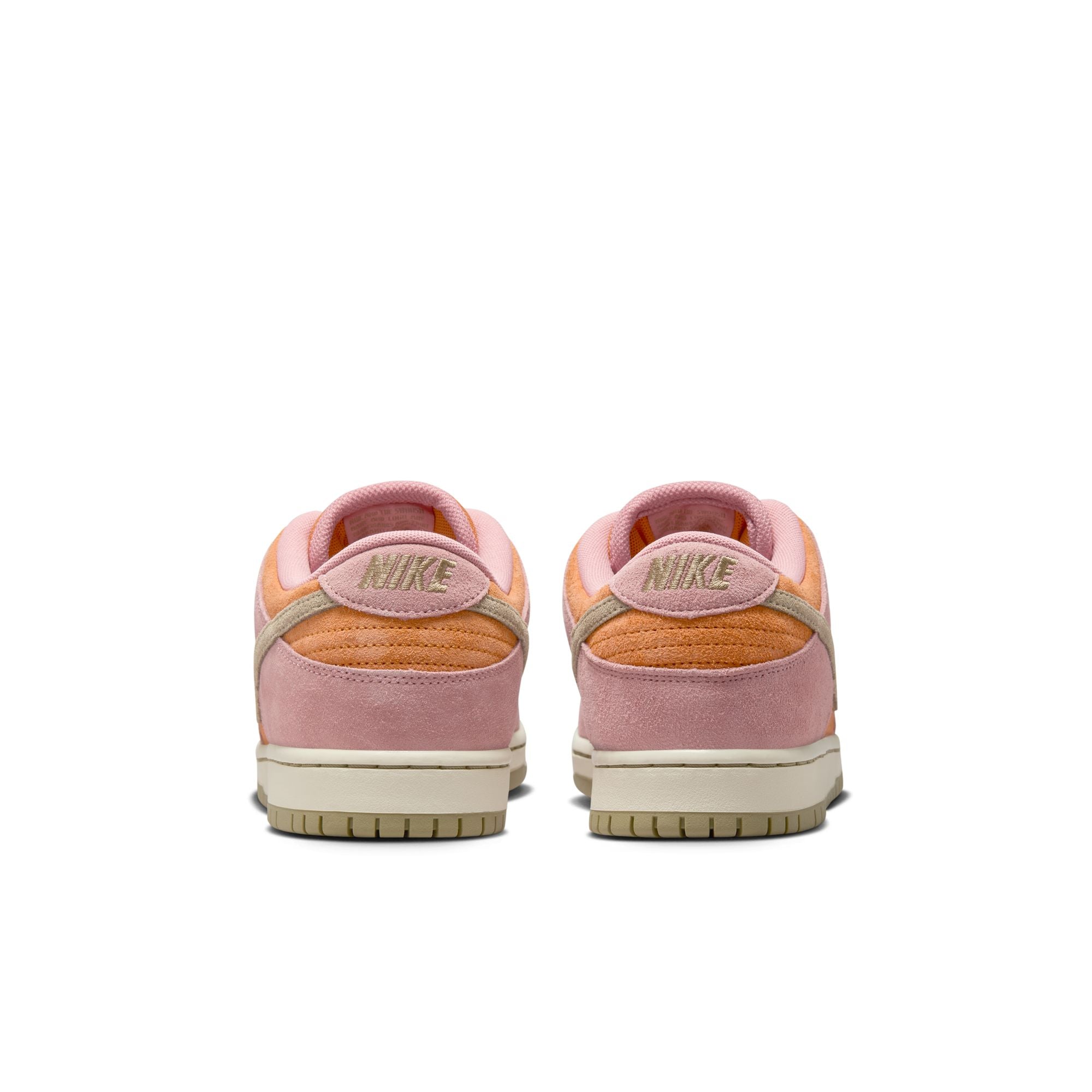 Nike SB Dunk Low Pro Shoes - Red Stardust/Neutral Olive/Monarch