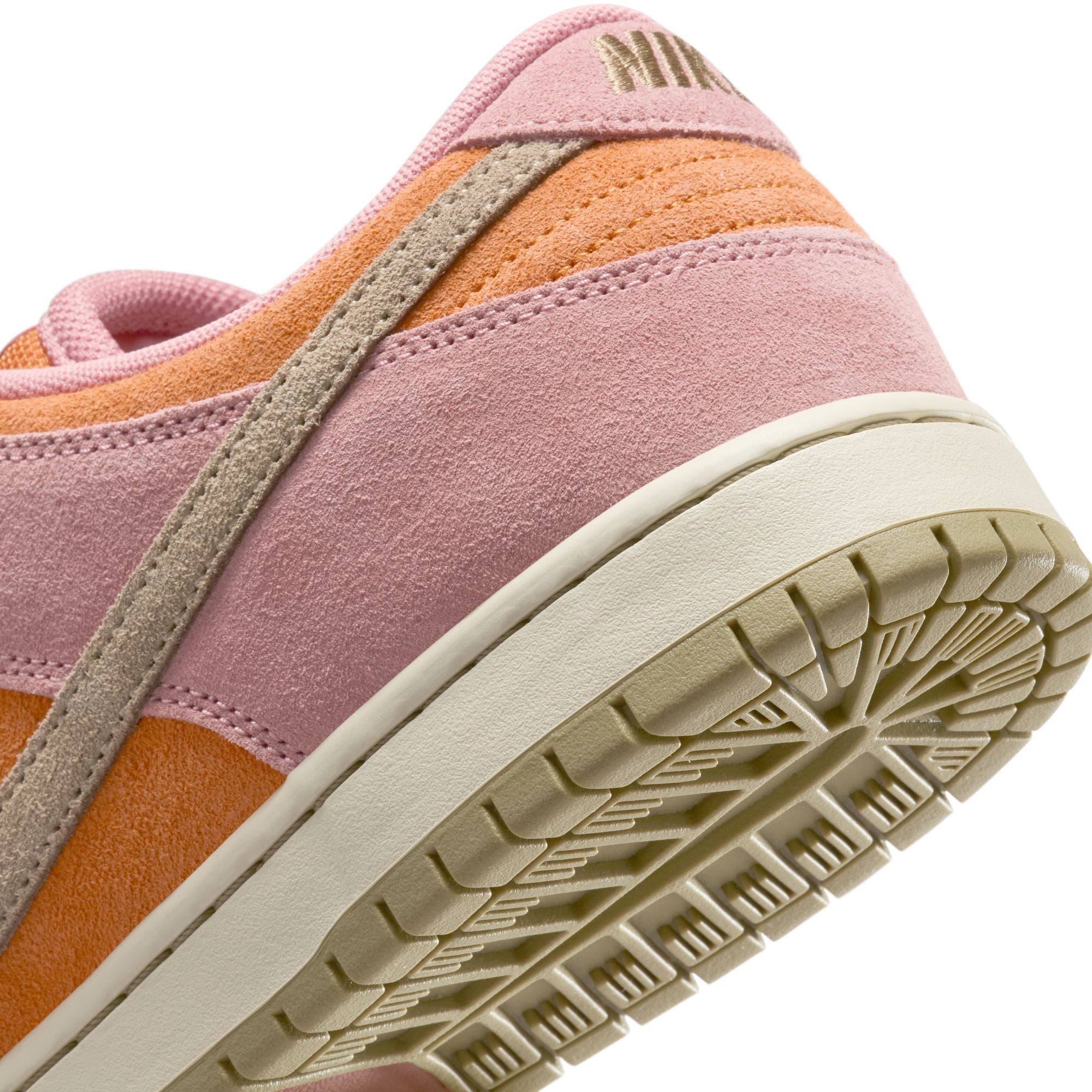 Nike SB Dunk Low Pro Shoes - Red Stardust/Neutral Olive/Monarch