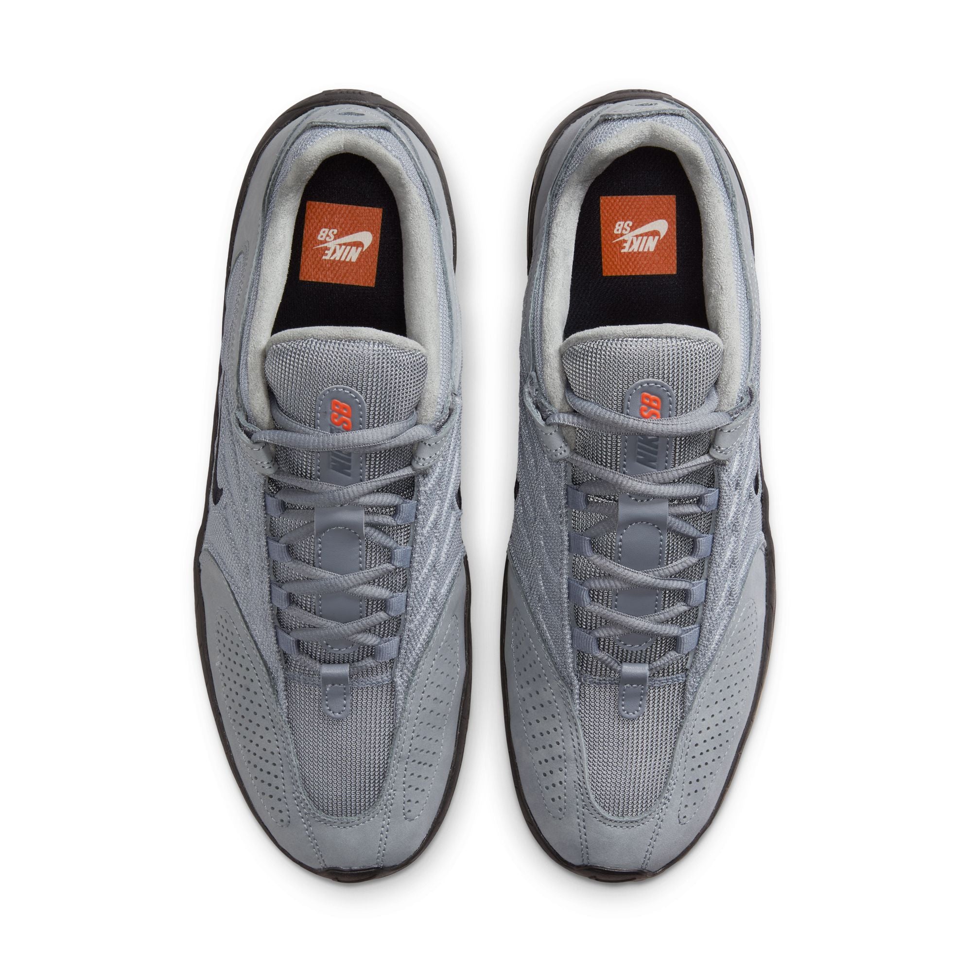 Nike SB Vertebrae ISO Shoes - Cool Grey/Black-Dark Grey