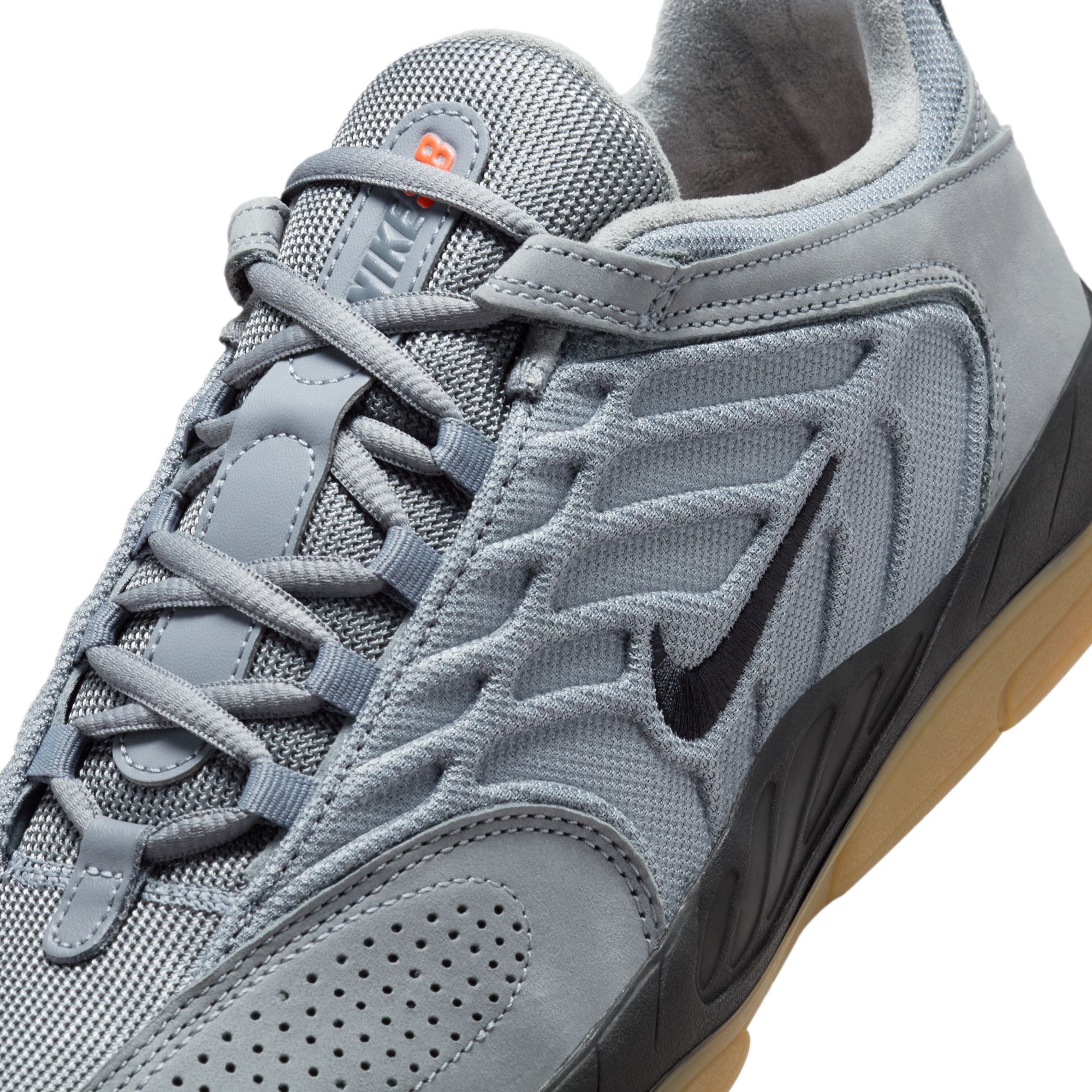 Nike SB Vertebrae ISO Shoes - Cool Grey/Black-Dark Grey