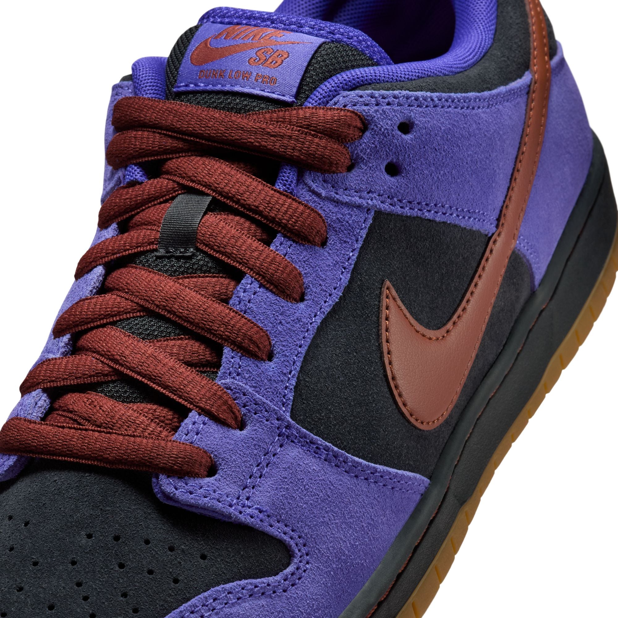Nike SB Dunk Low Pro Shoes - Persian Violet/Cinnamon-Off Noir