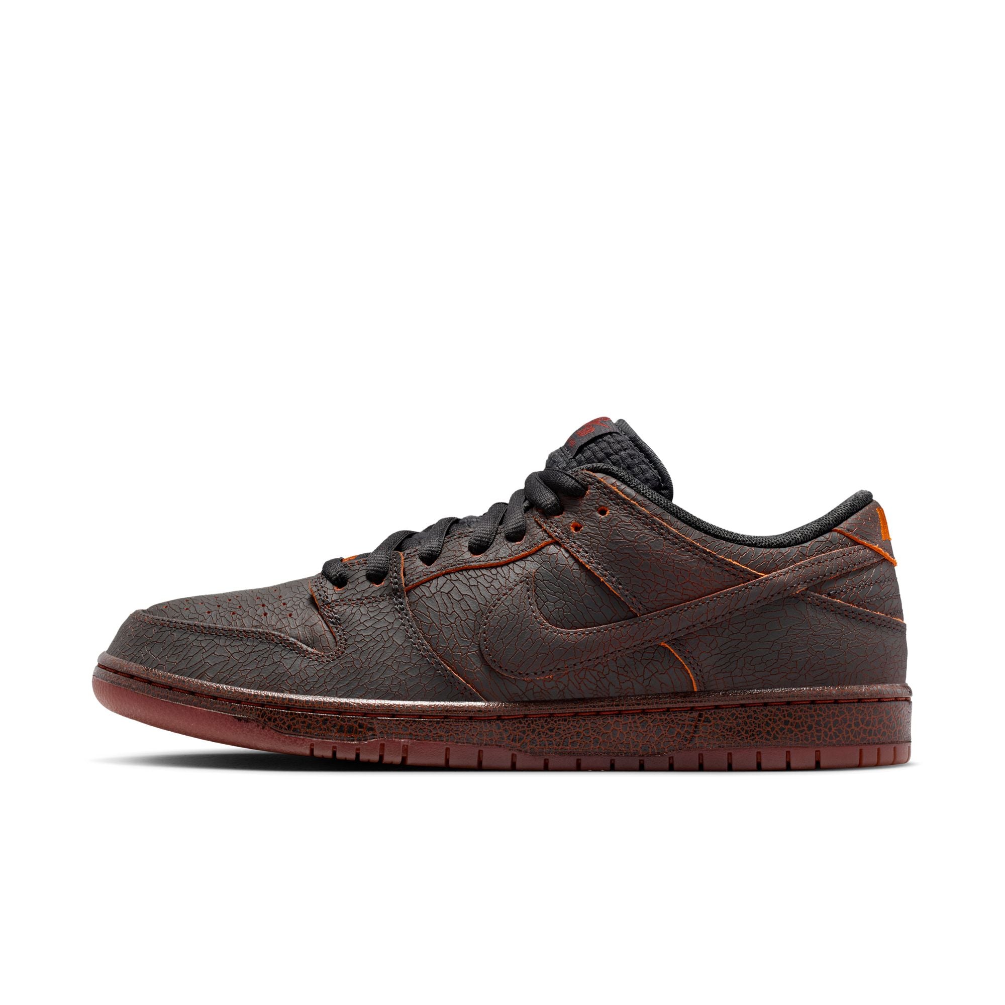Nike SB Dunk Low Pro "Krampus" Shoes - Dark Smoke Grey/Campfire-Orange-Black