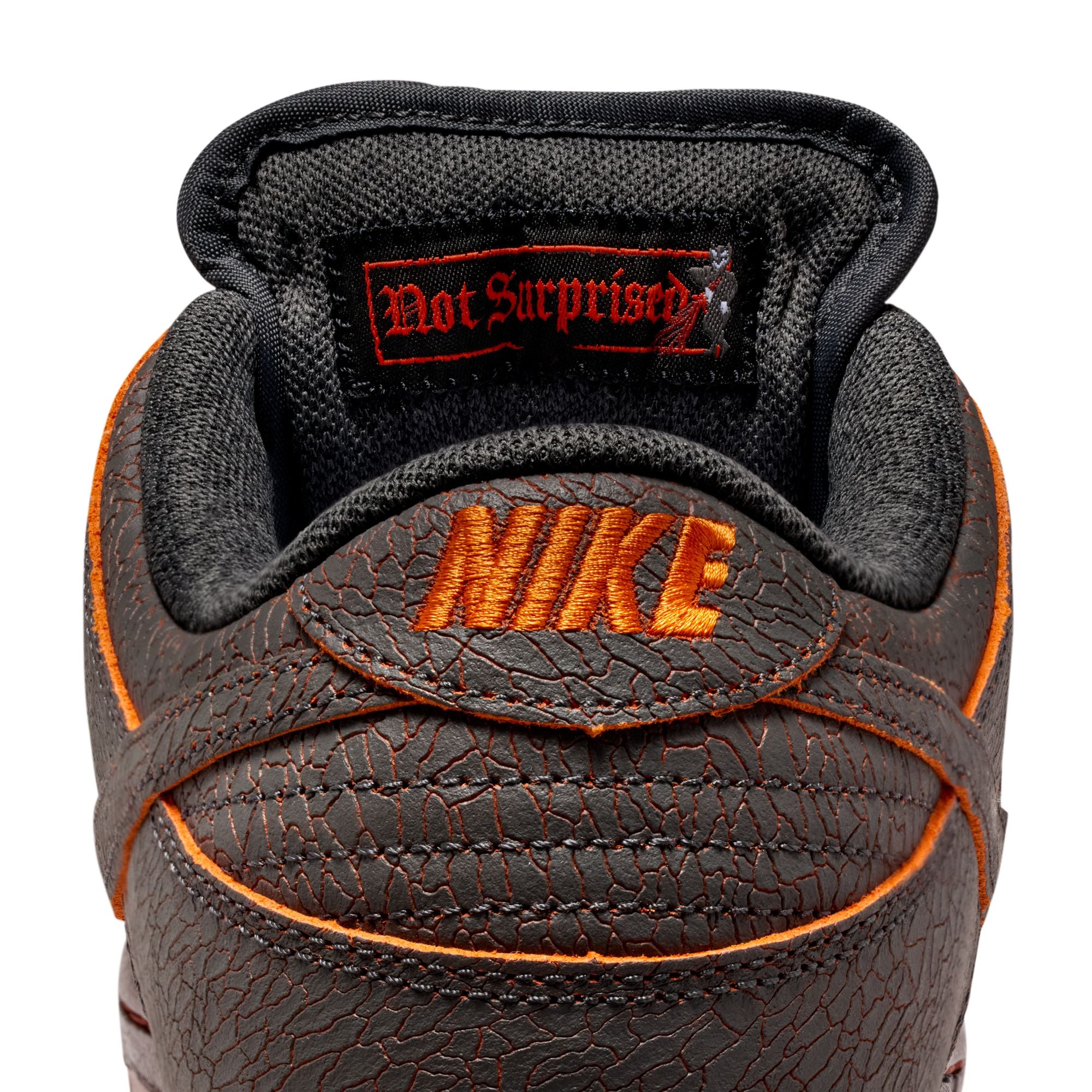 Nike SB Dunk Low Pro "Krampus" Shoes - Dark Smoke Grey/Campfire-Orange-Black