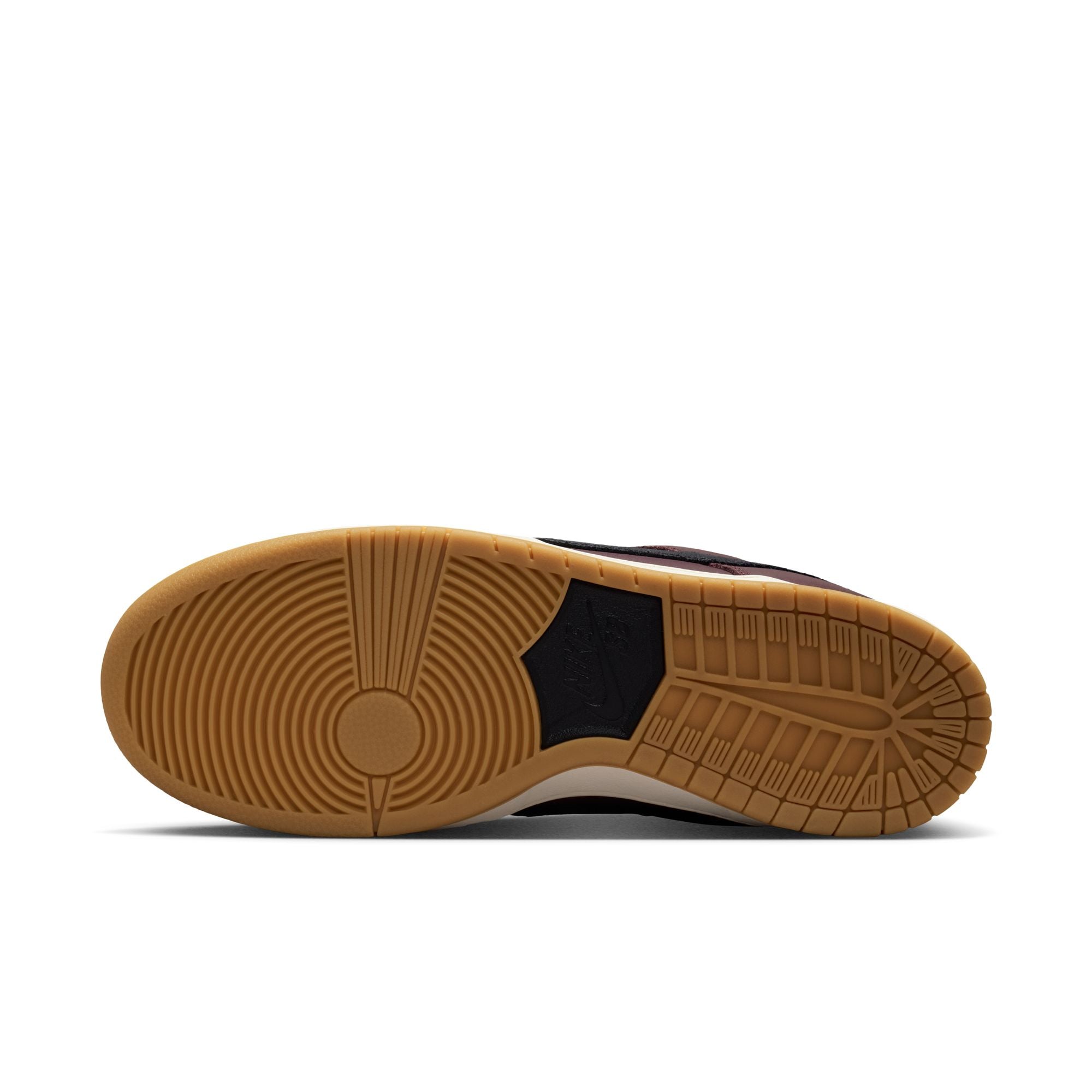 Nike SB Dunk Low Pro ISO Shoes - Burgundy Crush/Black-Mystic