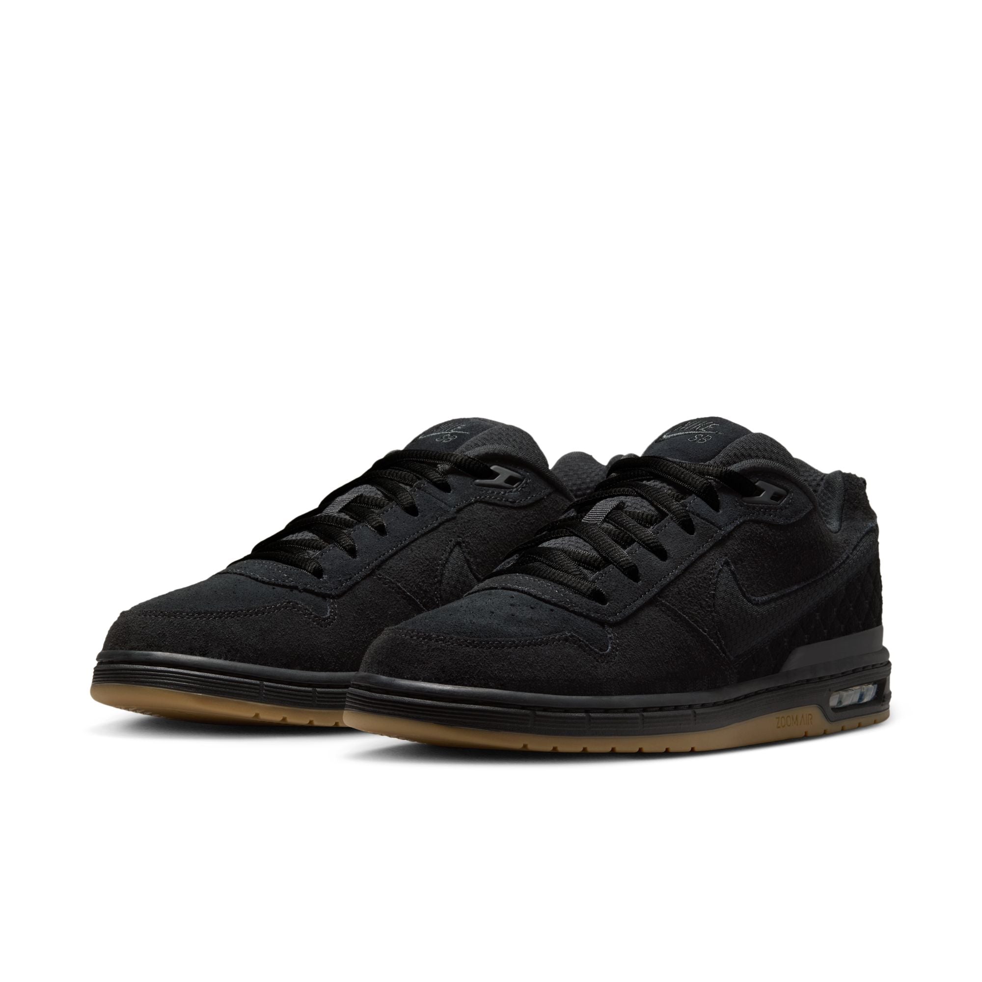 Nike SB P-Rod 1 Paul Rodriguez Shoes - Black/Black-Gum
