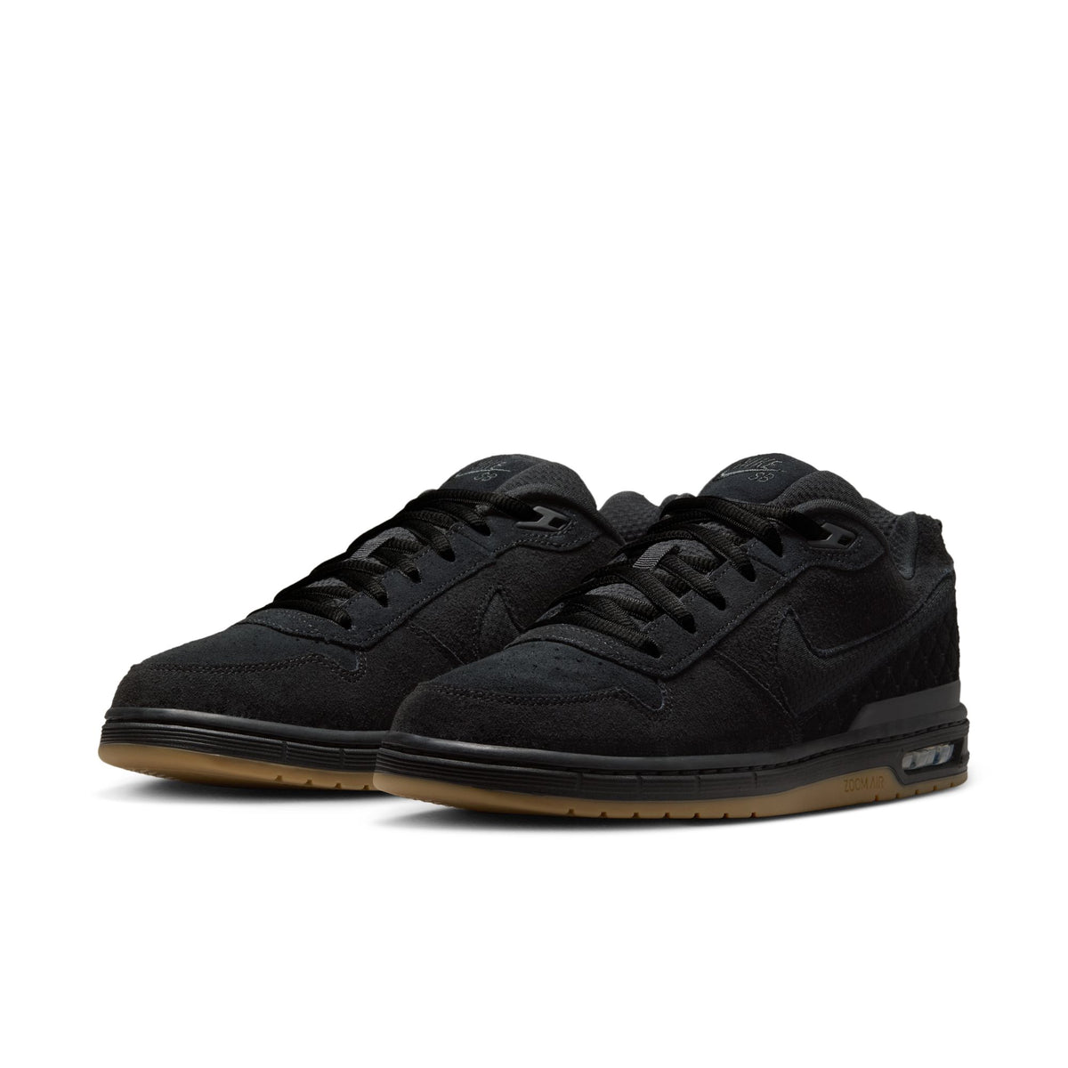 Nike SB P-Rod 1 Paul Rodriguez Shoes - Black/Black-Gum