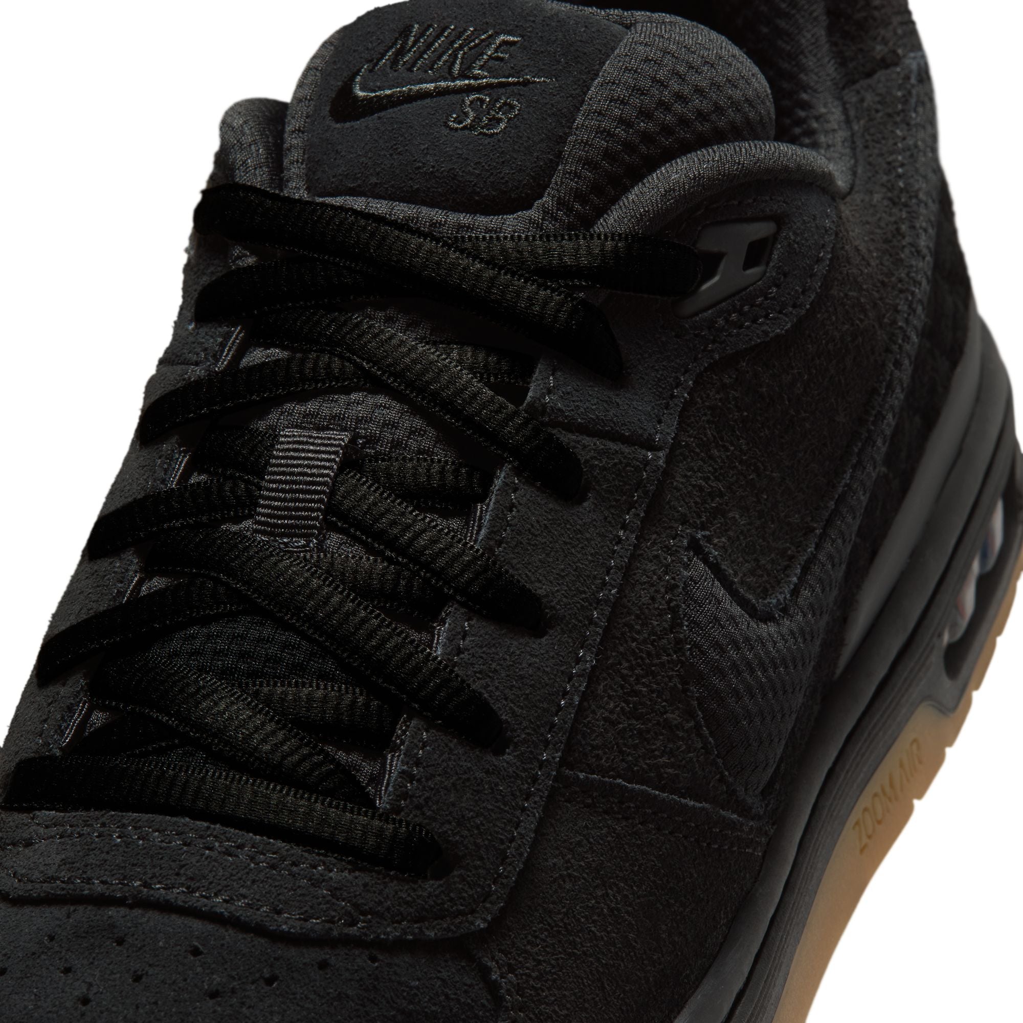 Nike SB P-Rod 1 Paul Rodriguez Shoes - Black/Black-Gum