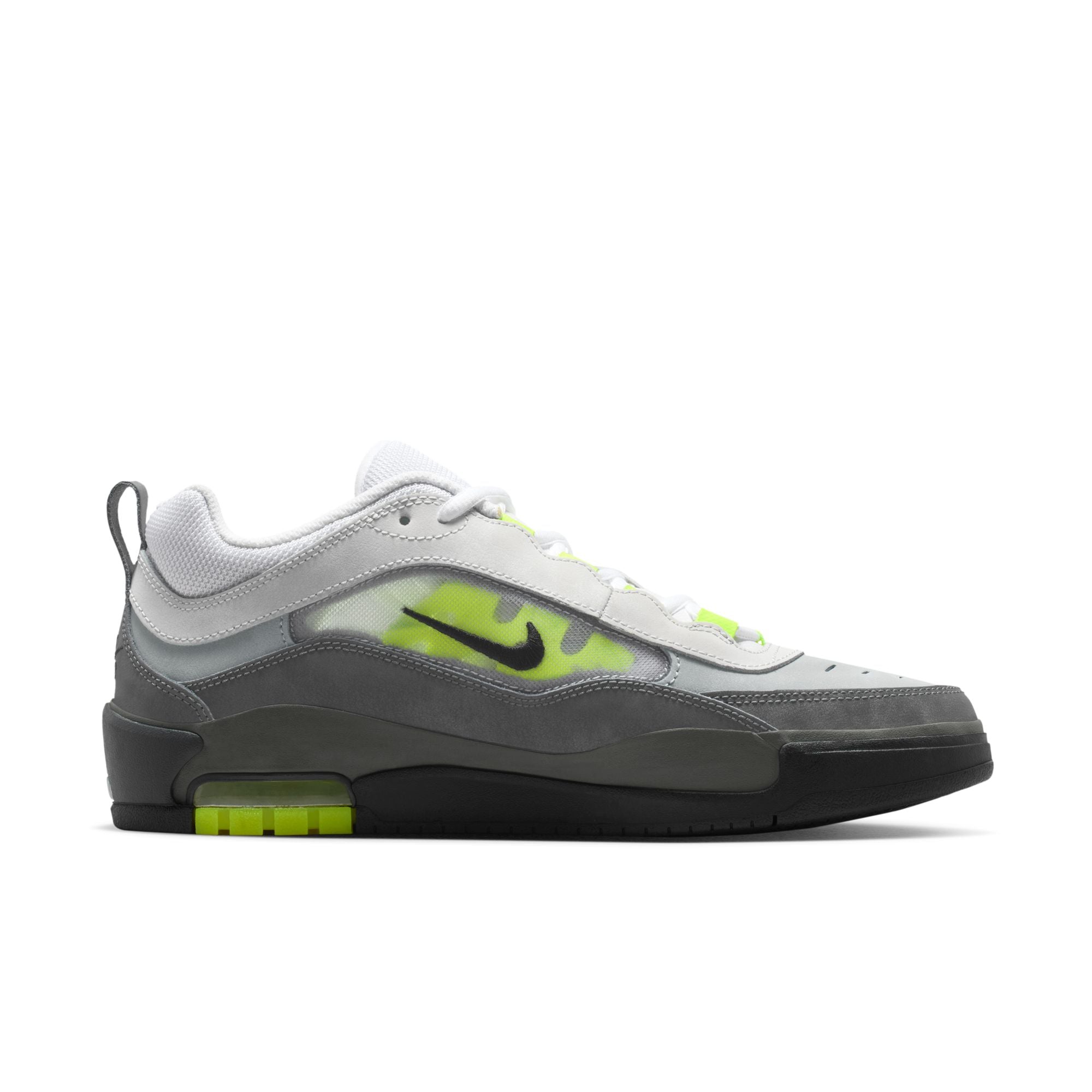 Nike Air Max Ishod Shoe - Black/Neon Yellow-Anthracite-Lt Graphite