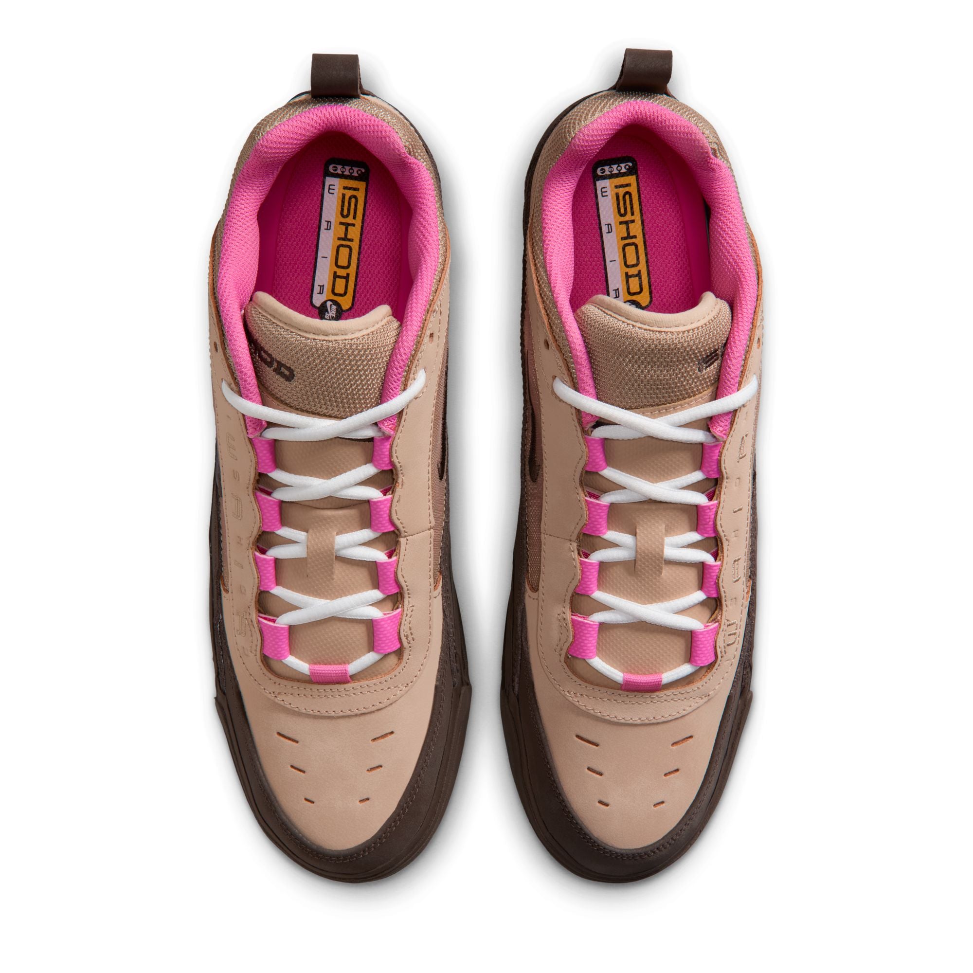 Nike Air Max Ishod Shoe - Hemp/Baroque Brown-Pinksicle