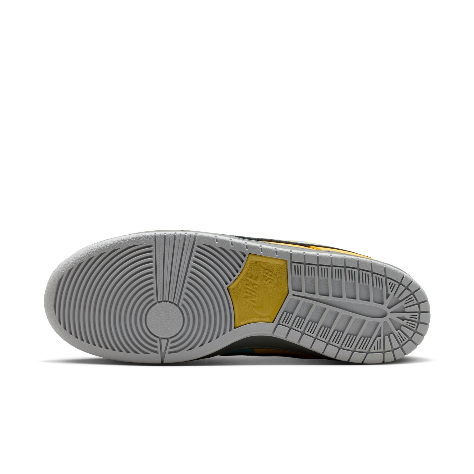 Nike SB Muni Fast Pass Dunk Low Pro Shoes - Lightning/Wolf Grey-Denim Turquoise