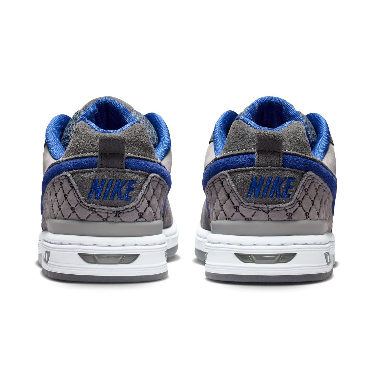 Nike SB P-Rod 1 Paul Rodriguez Shoes - Flint Grey/Deep Royal Blue-Flint Grey