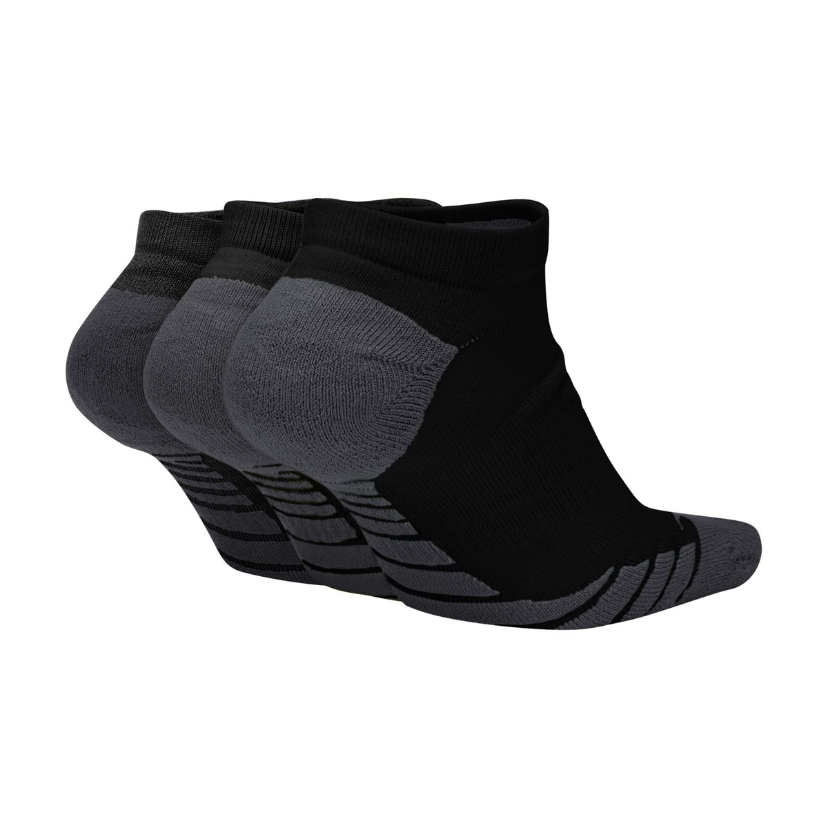 Nike Everyday Max Cushioned Ankle Socks 3 Pack - Black/Anthracite/White