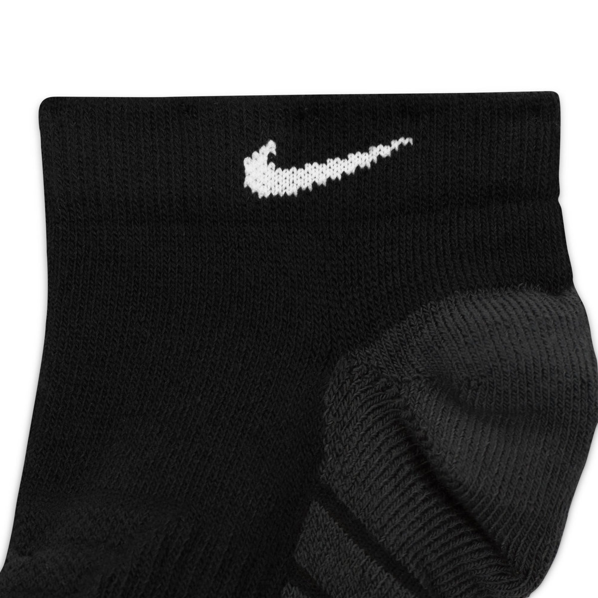 Nike Everyday Max Cushioned Ankle Socks 3 Pack - Black/Anthracite/White